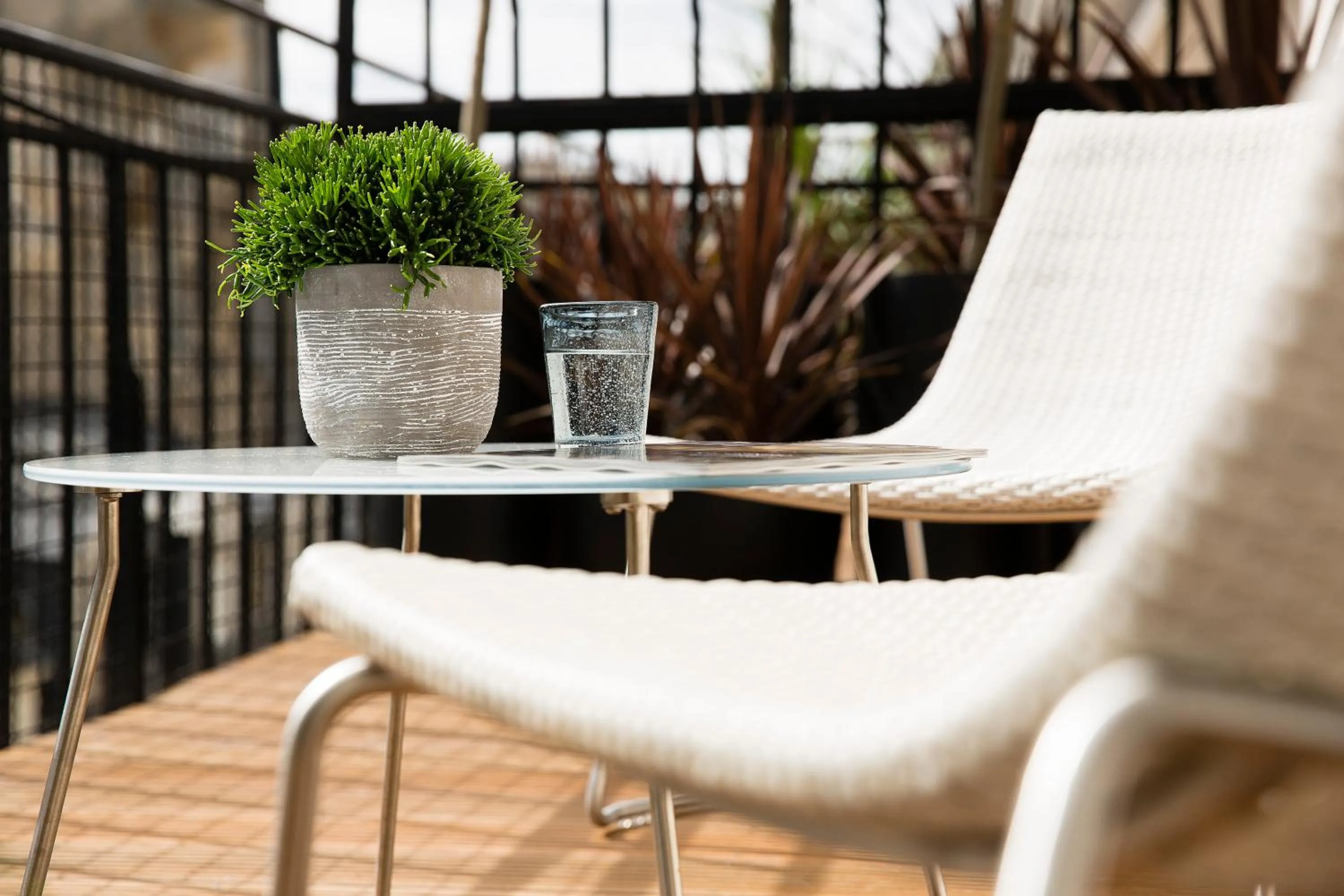 Balcony/Terrace in Hôtel Molière