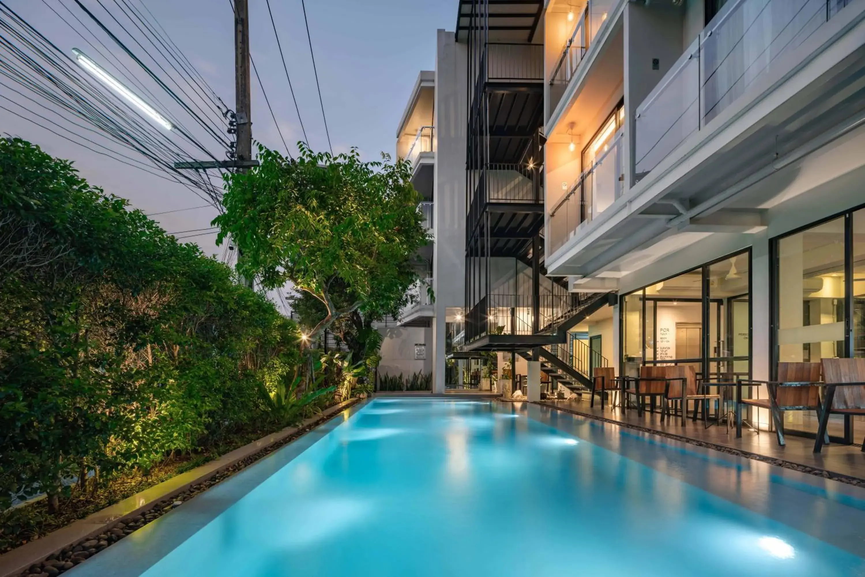 Property building, Swimming Pool in POR Thapae Gate