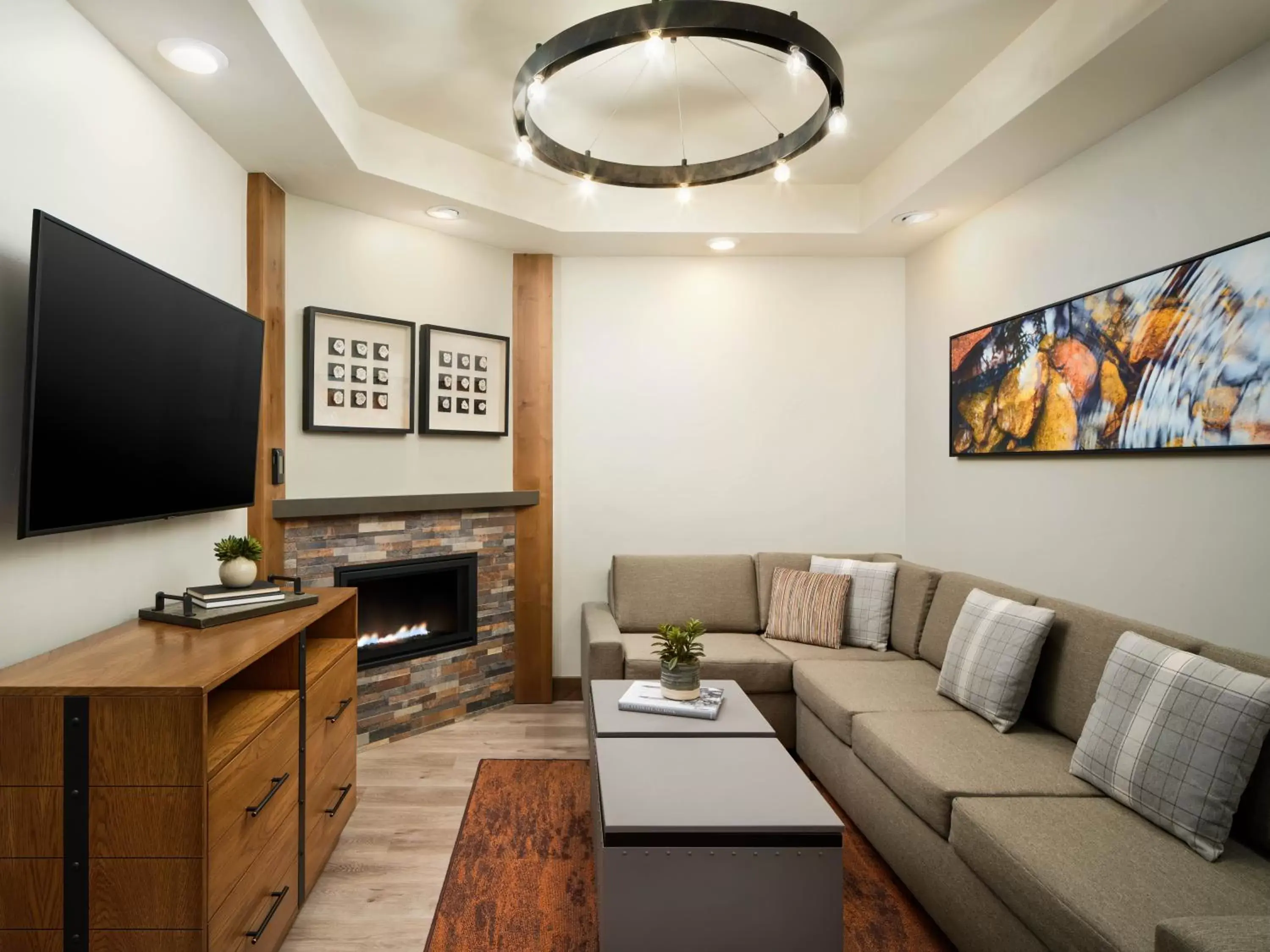 Living room in Hyatt Vacation Club at The Ranahan Living room in Hyatt Vacation Club at The Ranahan