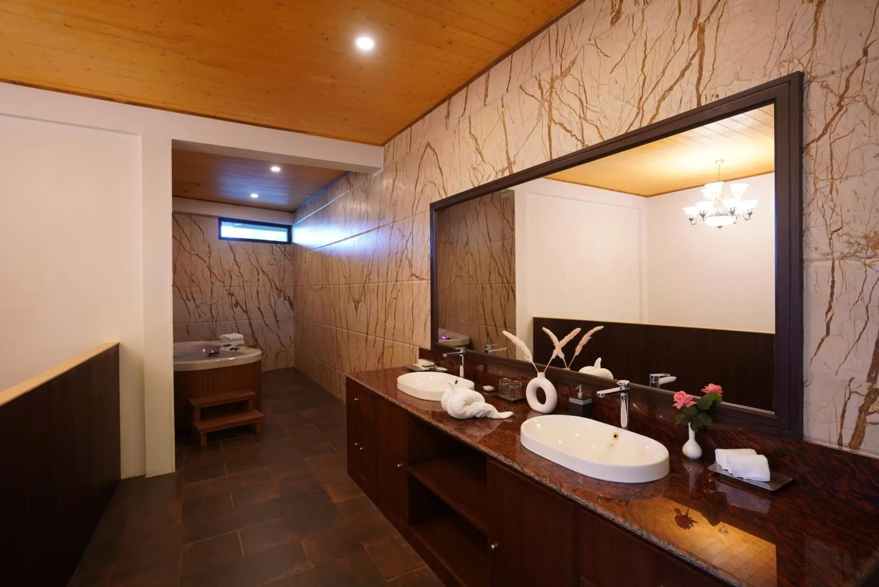 Bathroom in Denzong Regency- Luxury Mountain Retreat Spa & Casino