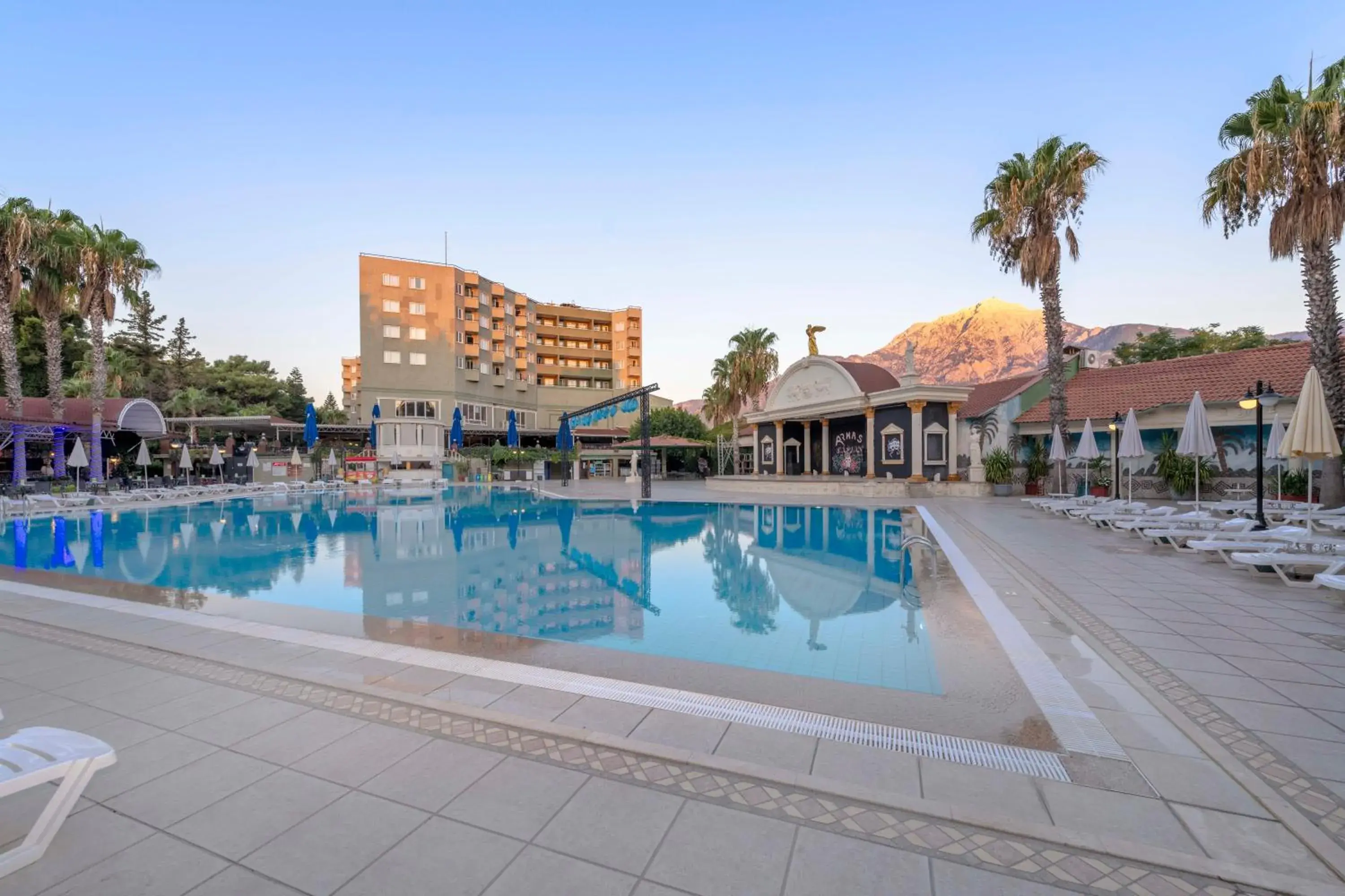 Property building, Swimming Pool in Armas Kaplan Paradise