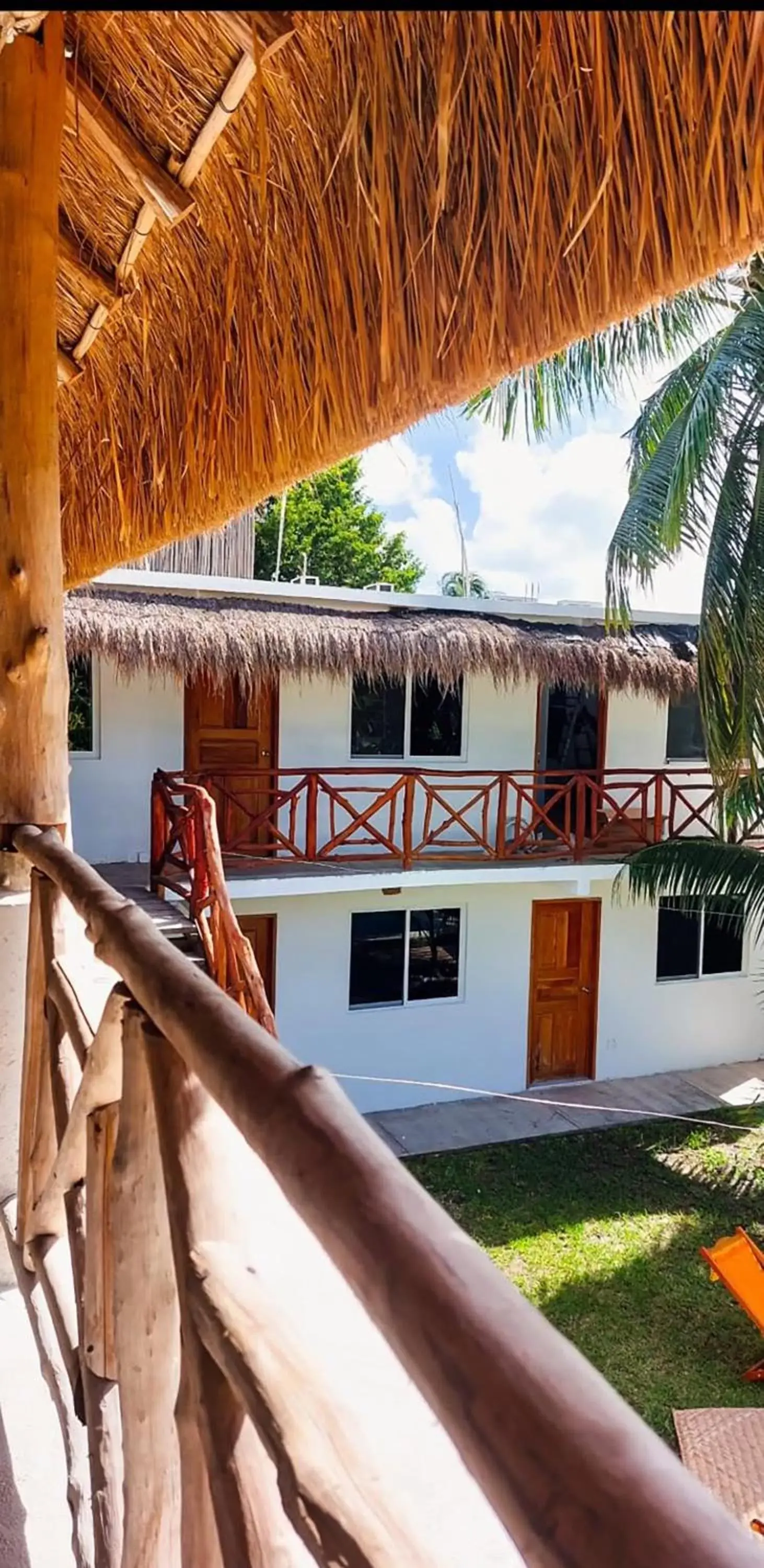 Balcony/Terrace in Hotel Xa´an Bacalar