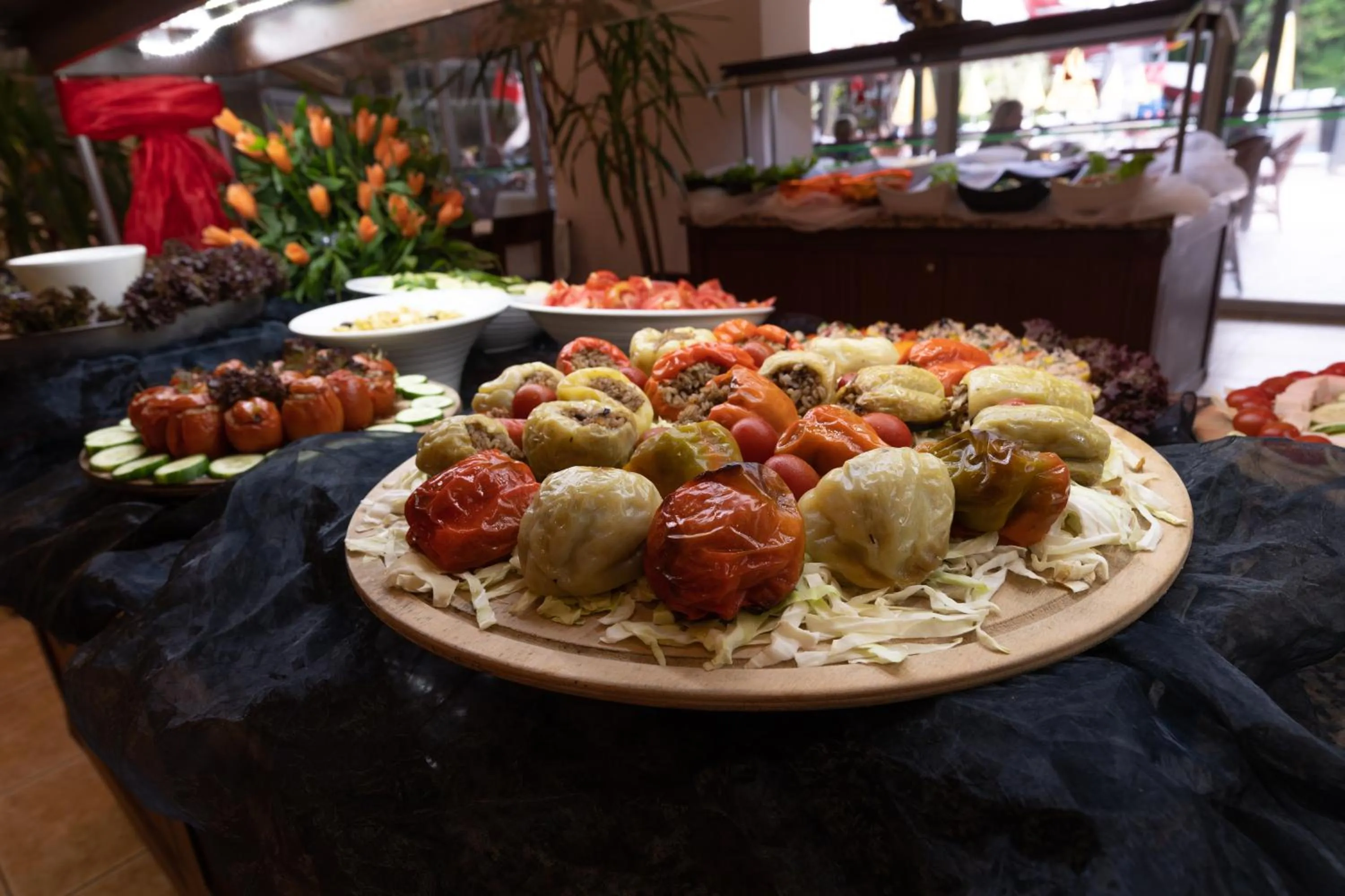 Food and drinks in Grand Viking Hotel