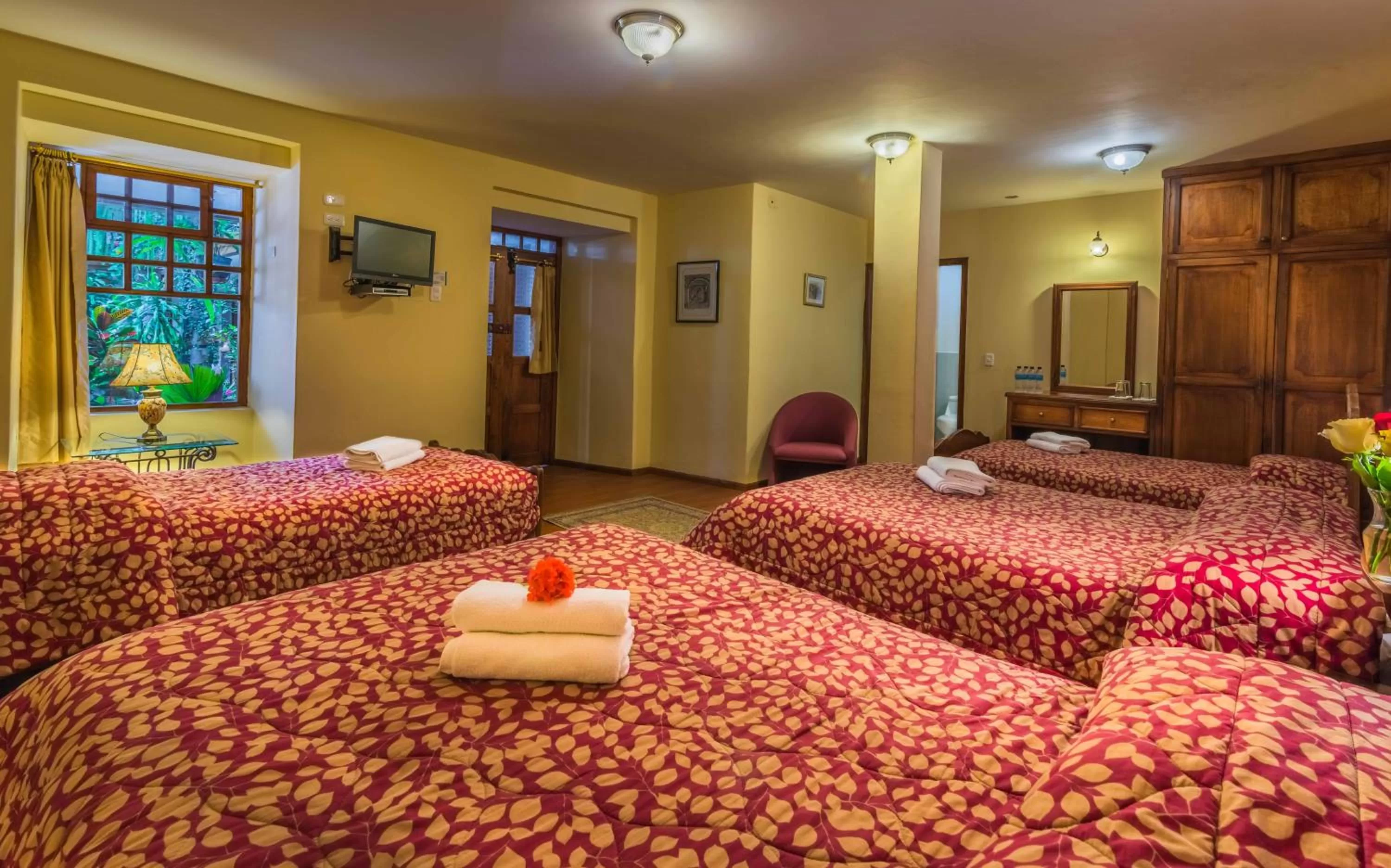 Bed in Hotel San Francisco De Quito