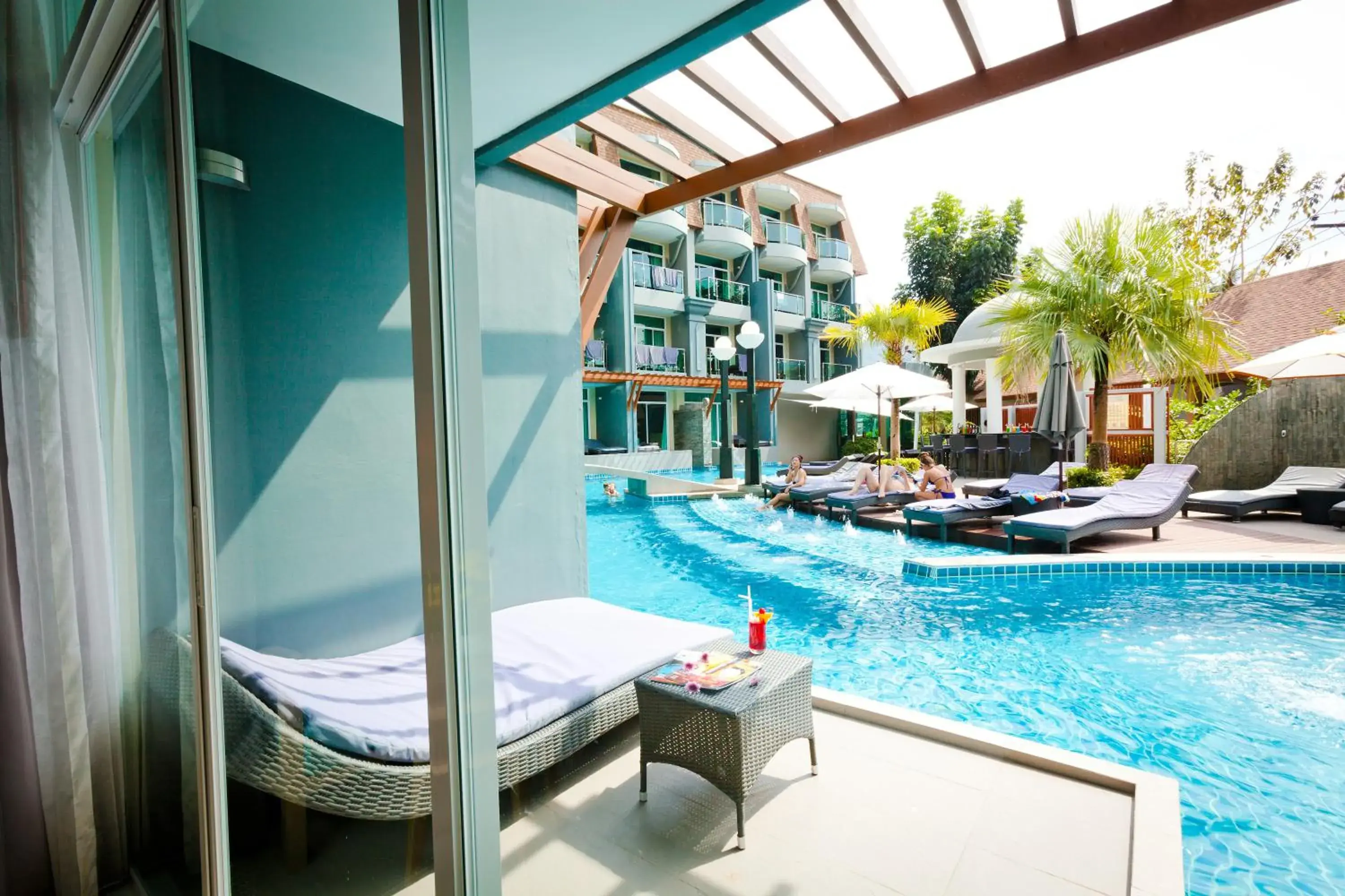 Deluxe Double or Twin Room with Pool Access in Ramaburin Resort Patong - SHA Extra Plus Deluxe Double or Twin Room with Pool Access in Ramaburin Resort Patong - SHA Extra Plus