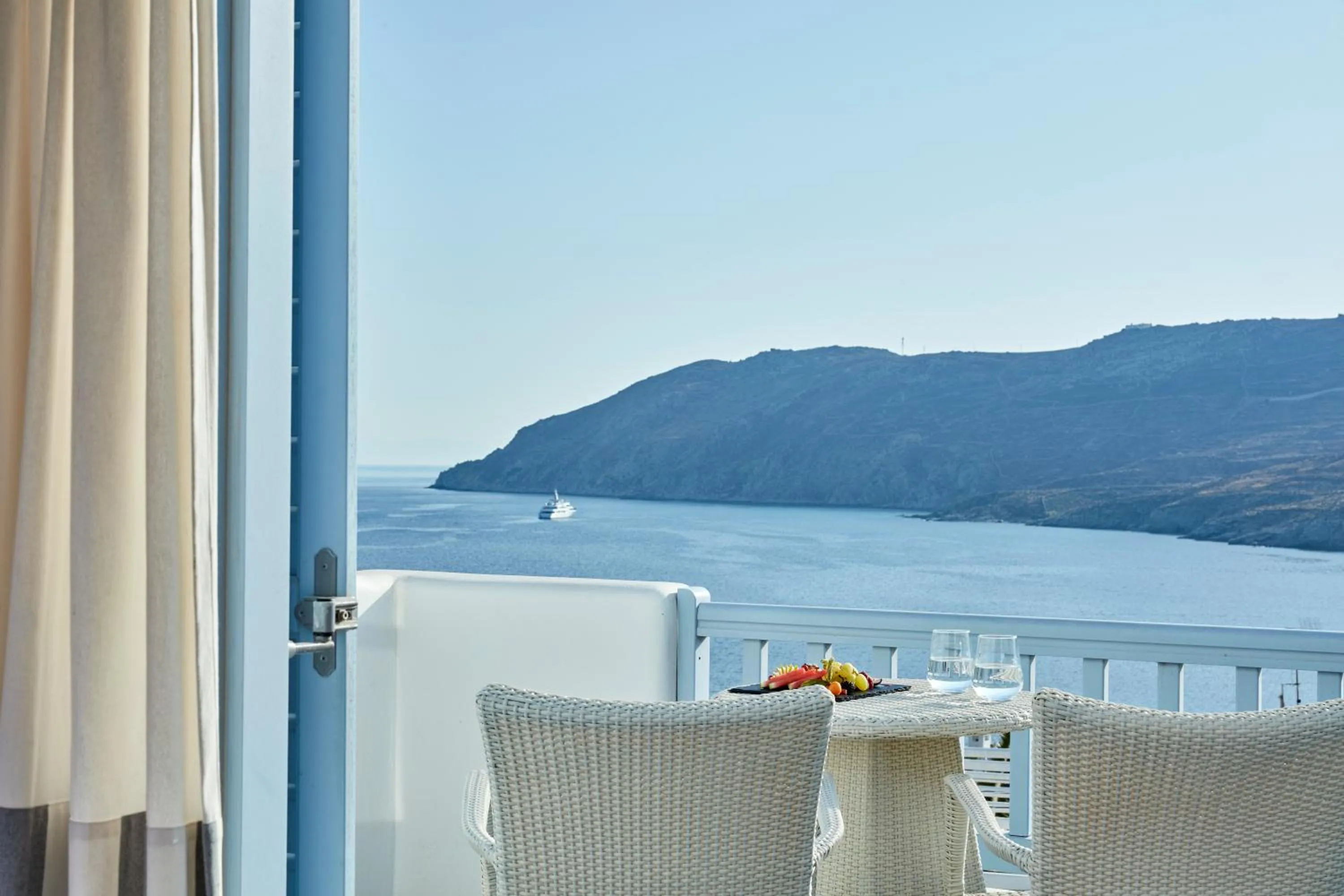 Balcony/Terrace in Archipelagos Hotel - Small Luxury Hotels of the World