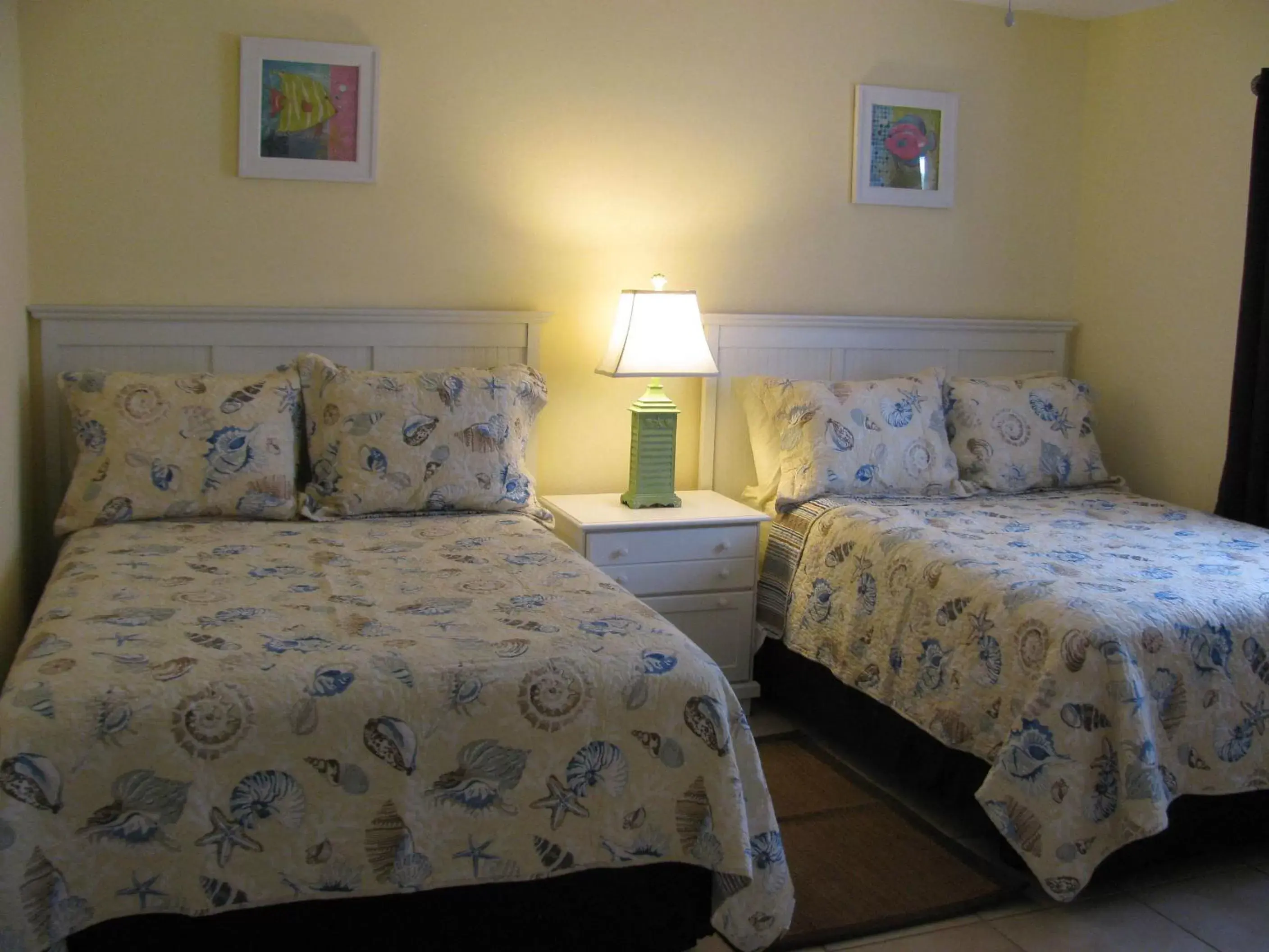 Bed in Queens Gate Resort