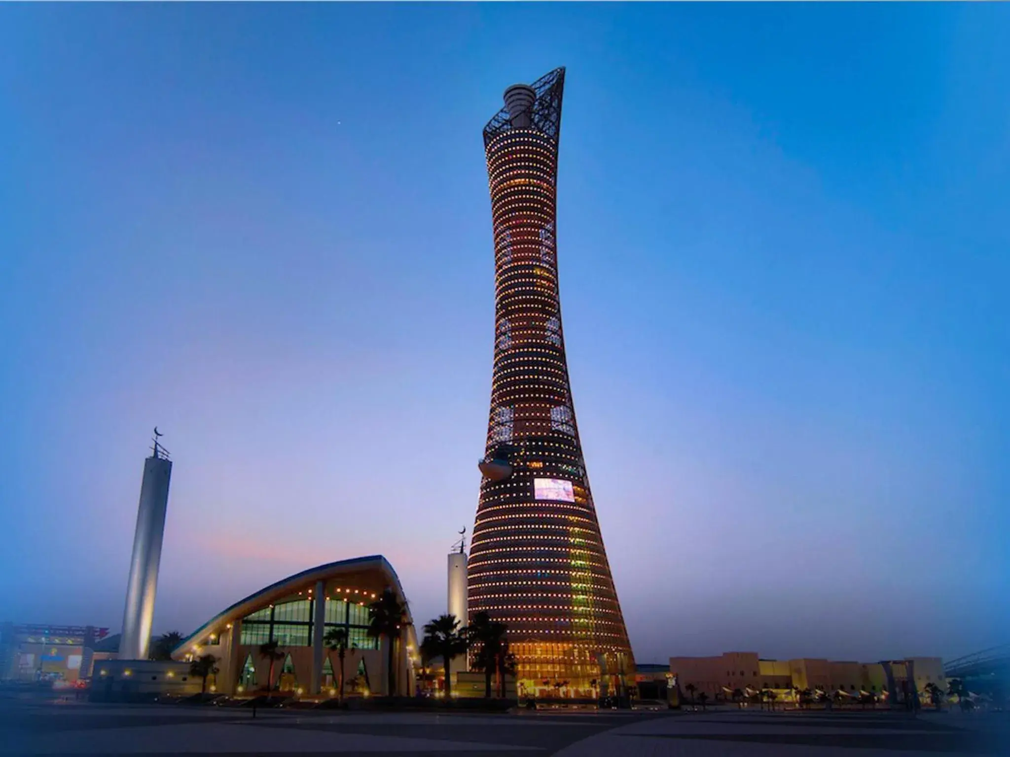 Property building in The Torch Doha Property building in The Torch Doha