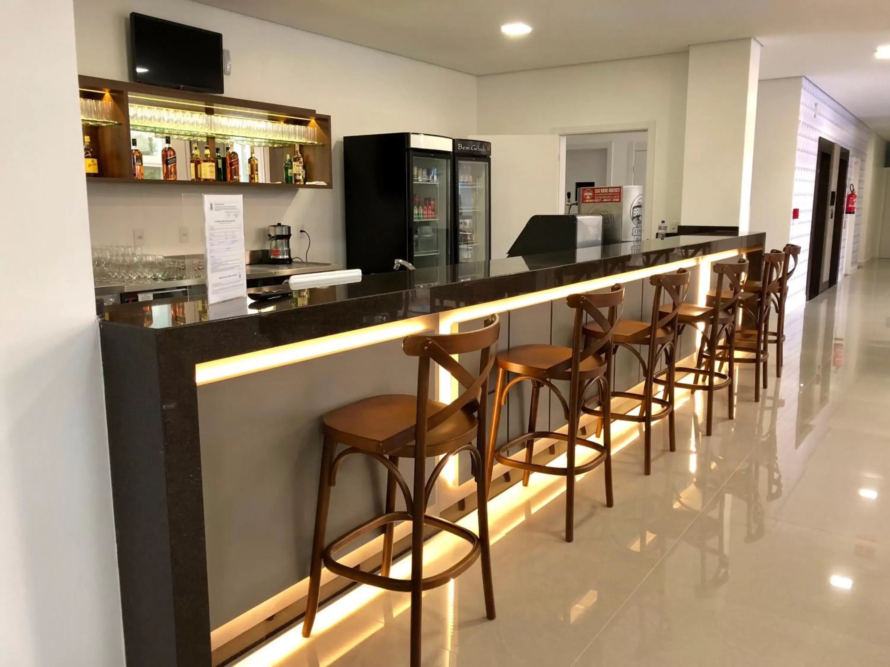 Lounge or bar in Tri Hotel Executive Indaial