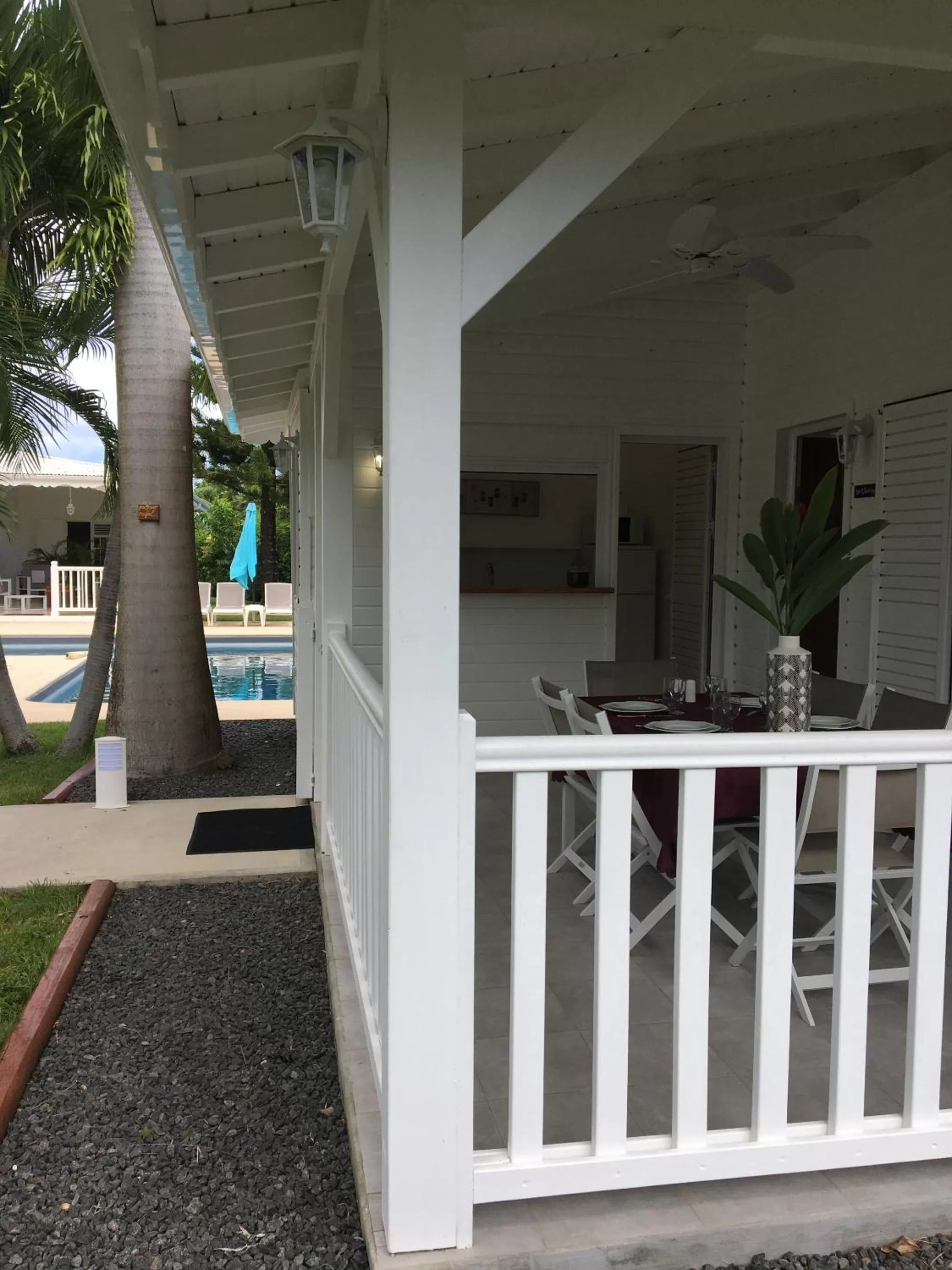 Lobby or reception in Chambres d'hôtes et villas chez Flo