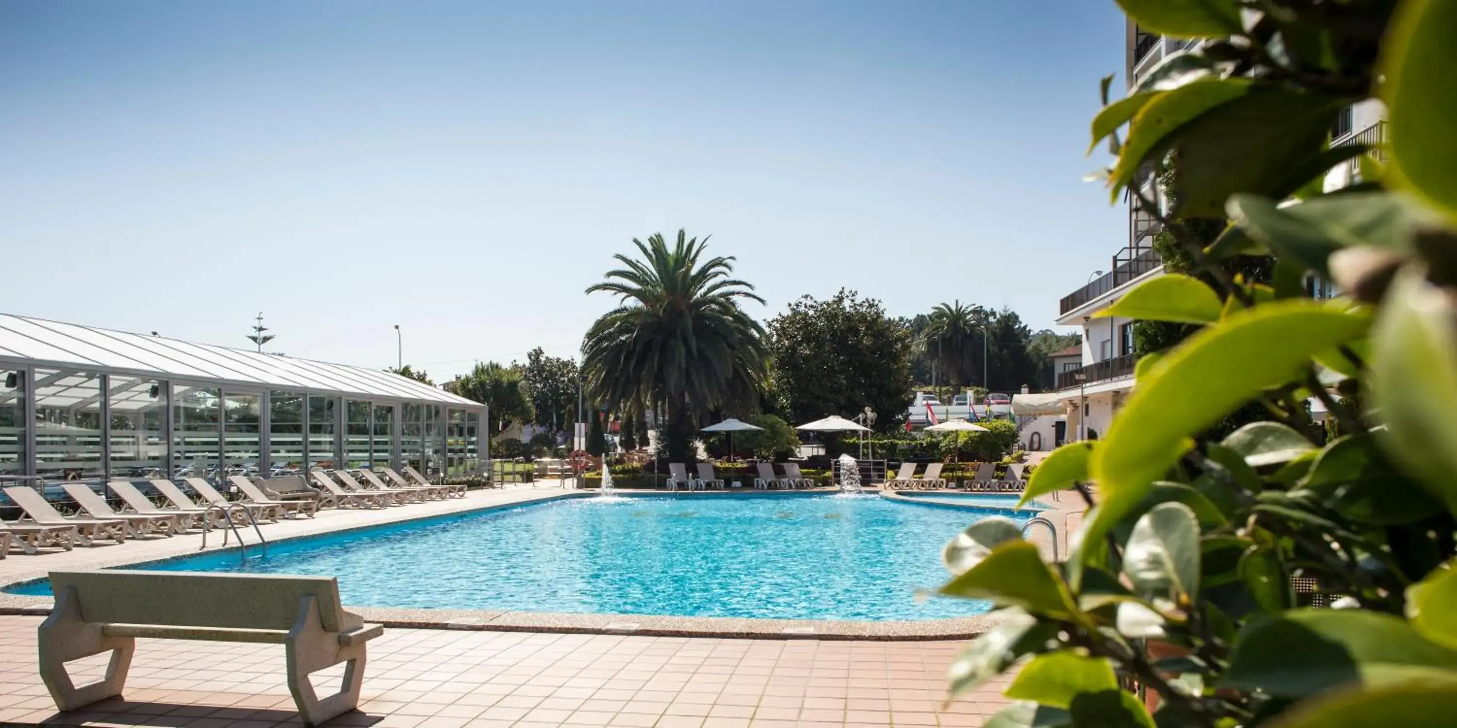 Swimming pool in Nuevo Astur Spa Swimming pool in Nuevo Astur Spa