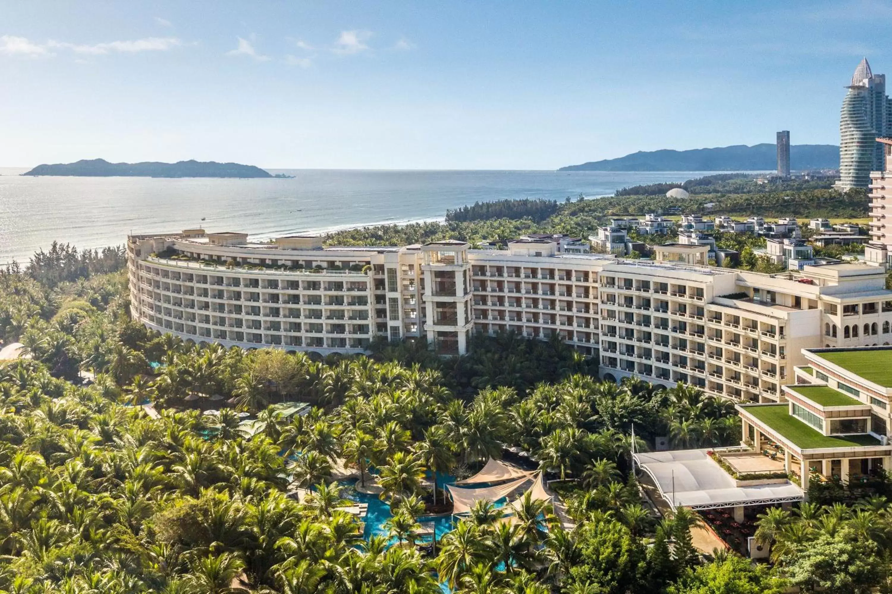 Property building, Bird's-eye View in Sheraton Sanya Haitang Bay Resort