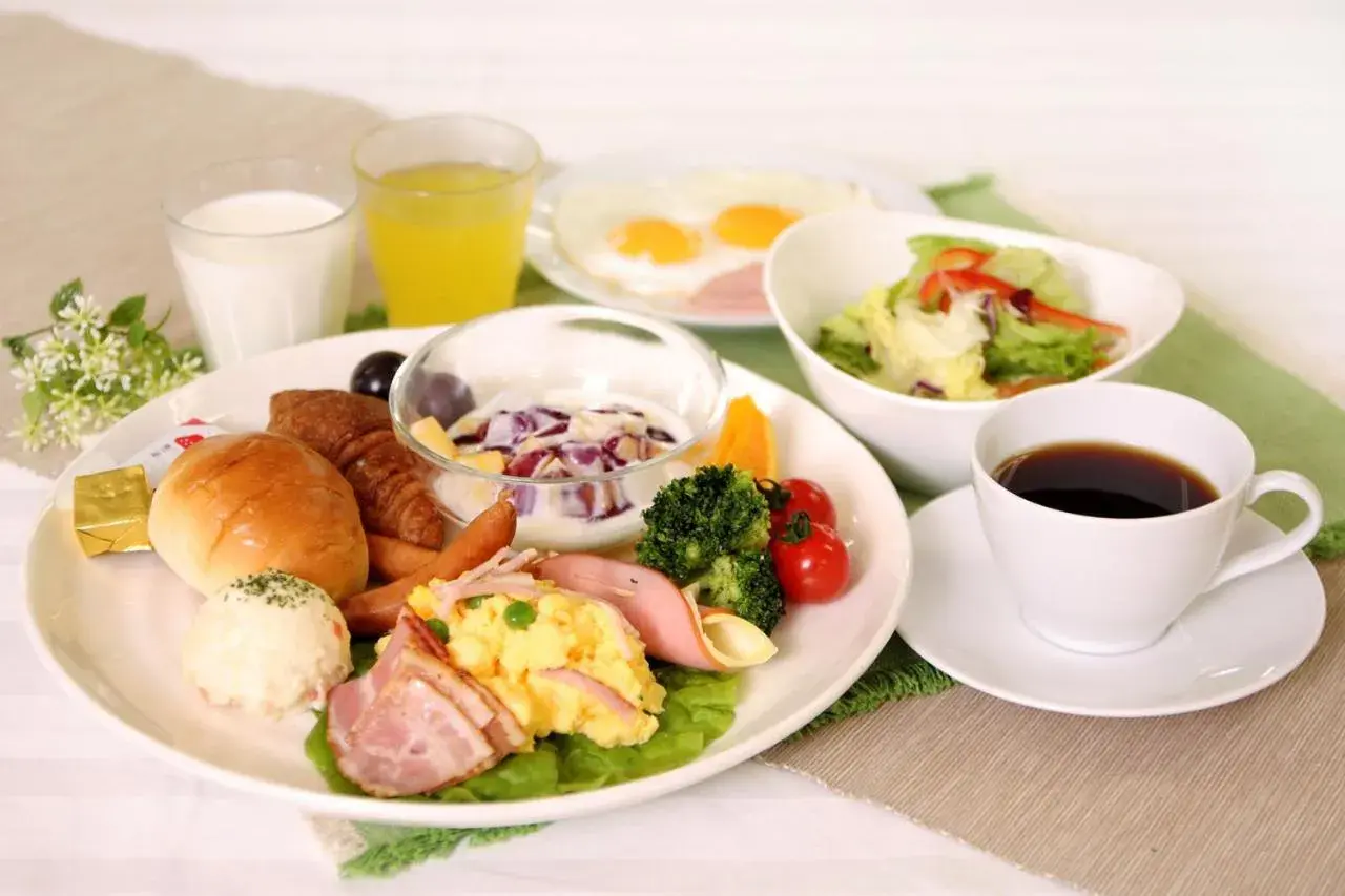 Buffet breakfast in Value The Hotel Sendai Natori
