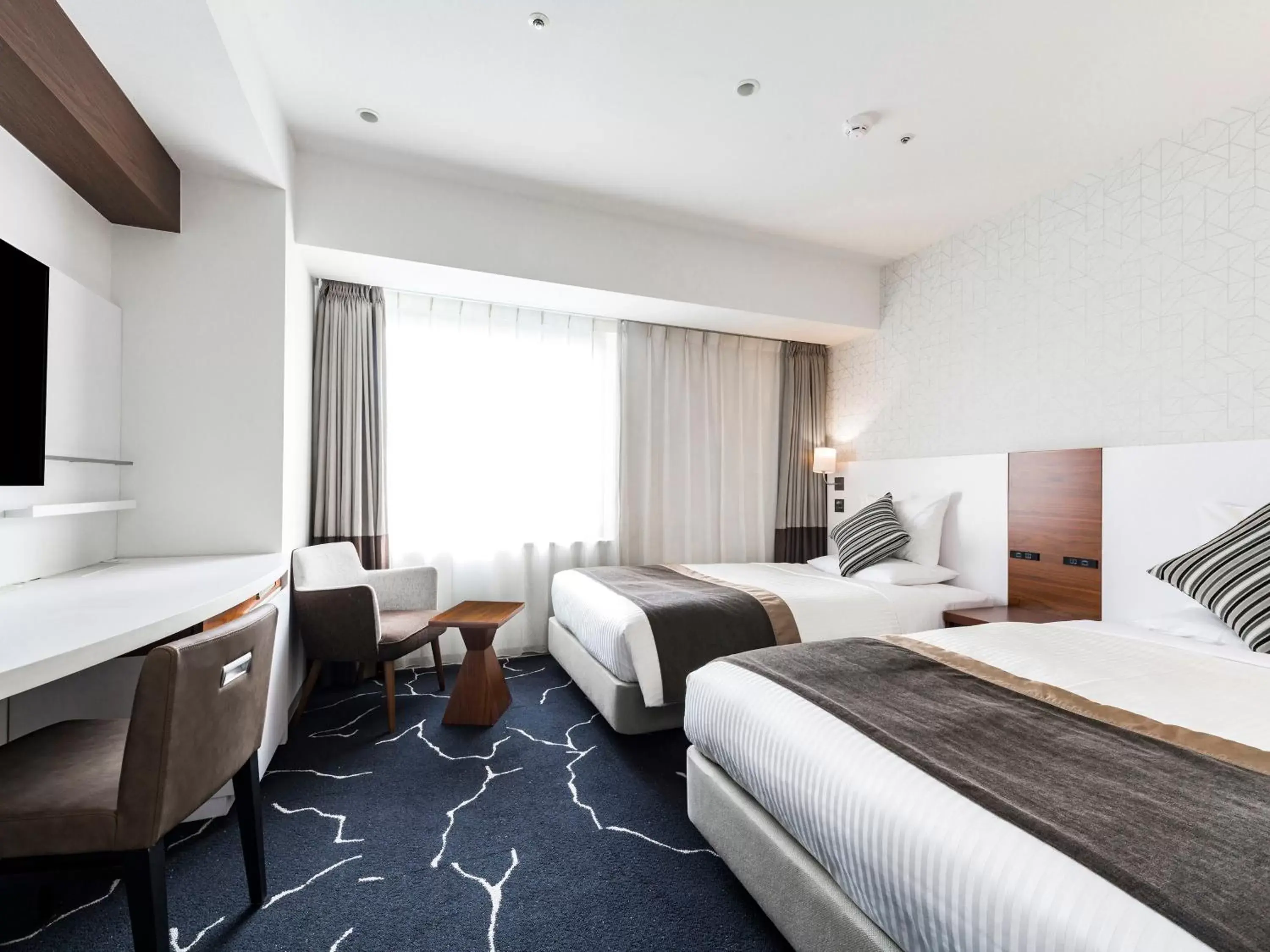 Photo of the whole room, Bed in HOTEL MYSTAYS Sapporo Station Photo of the whole room, Bed in HOTEL MYSTAYS Sapporo Station