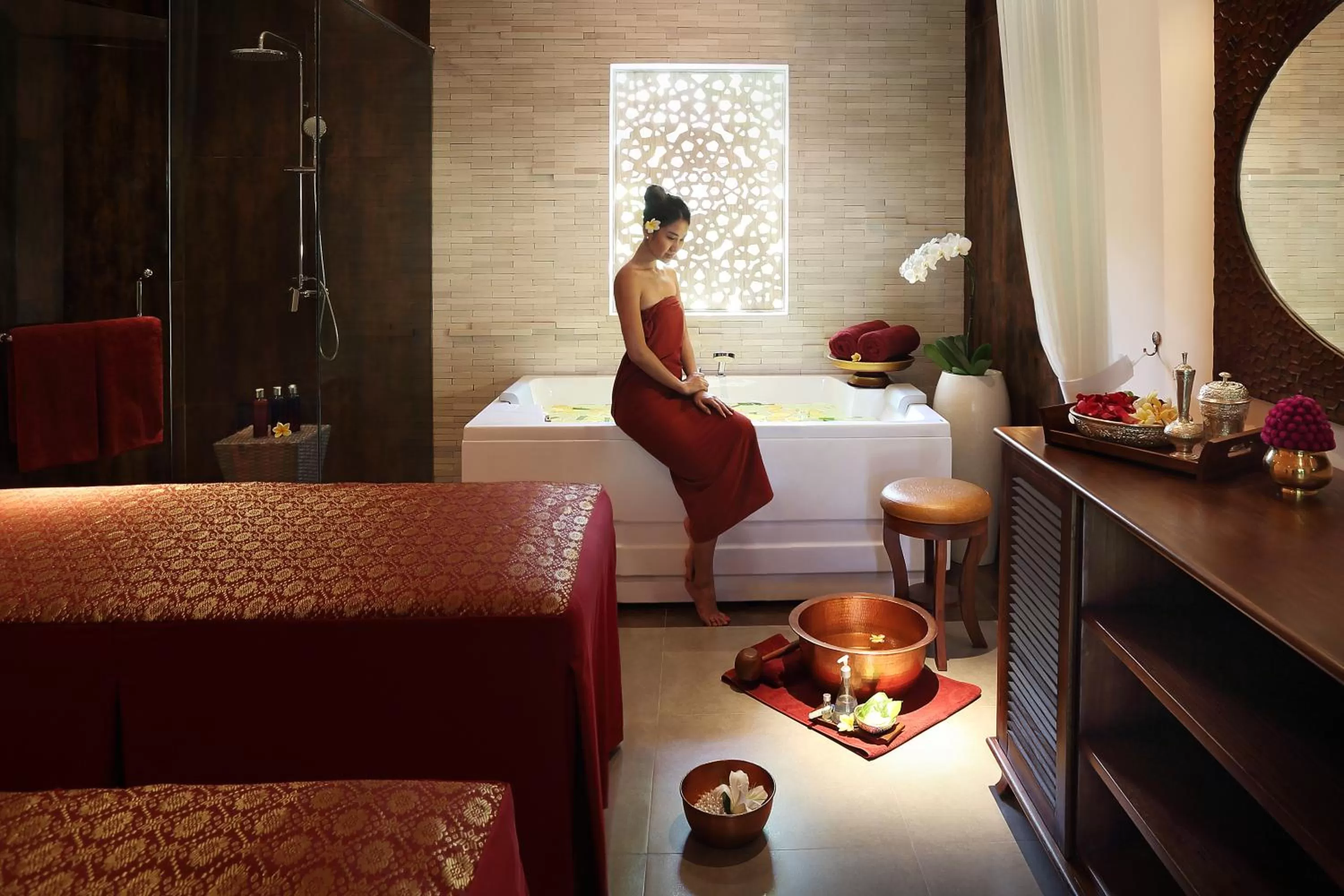 Massage in Griya Santrian a Beach Resort And Spa