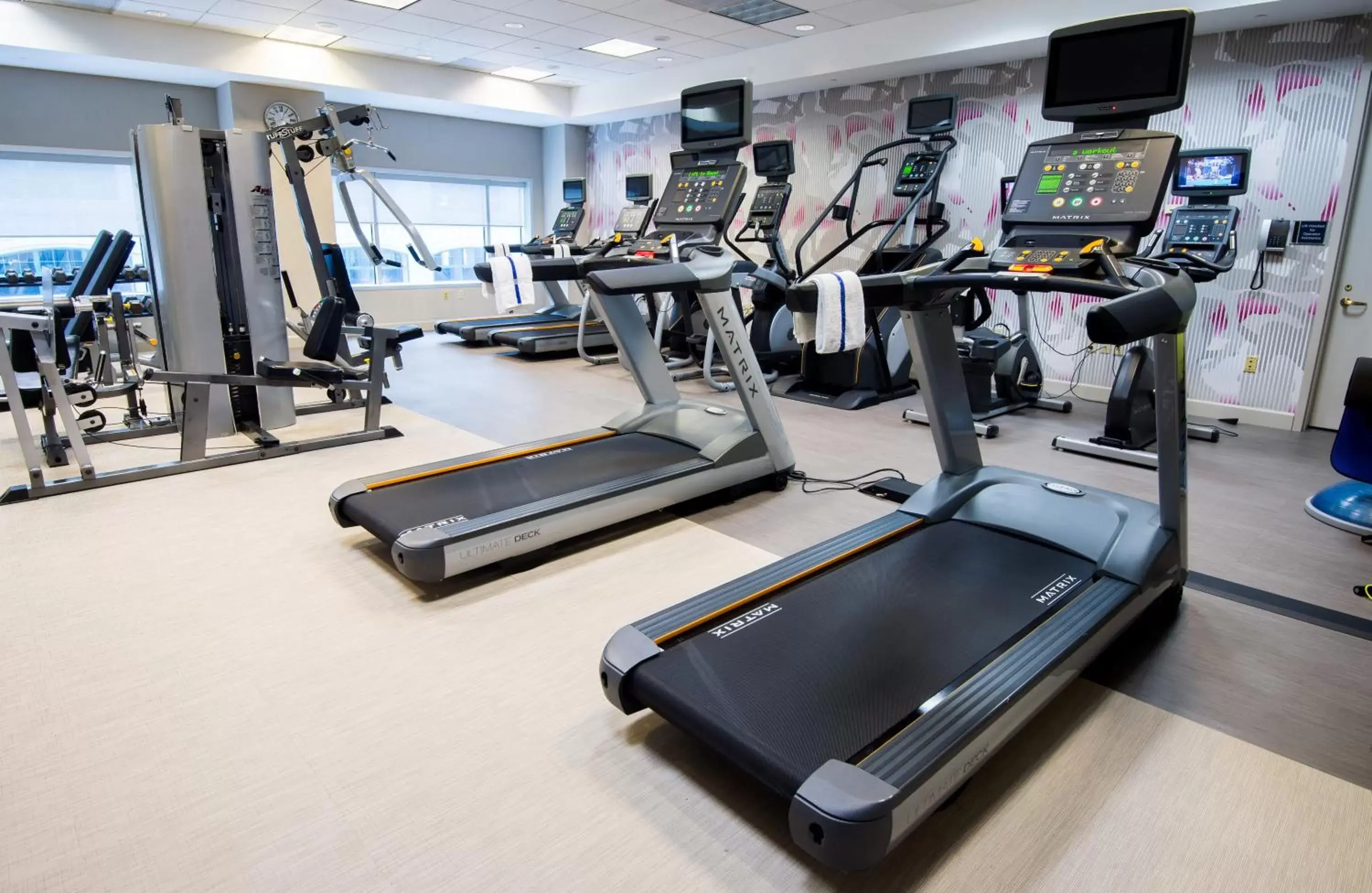 Fitness centre/facilities, Fitness Center/Facilities in Crowne Plaza Cleveland at Playhouse Square, an IHG Hotel