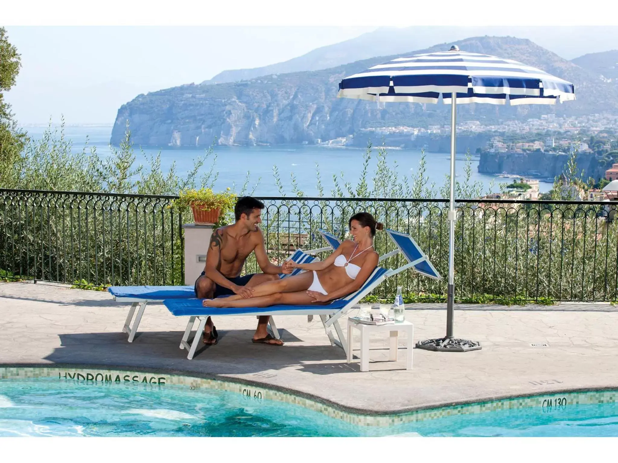 People, Swimming Pool in Grand Hotel Capodimonte