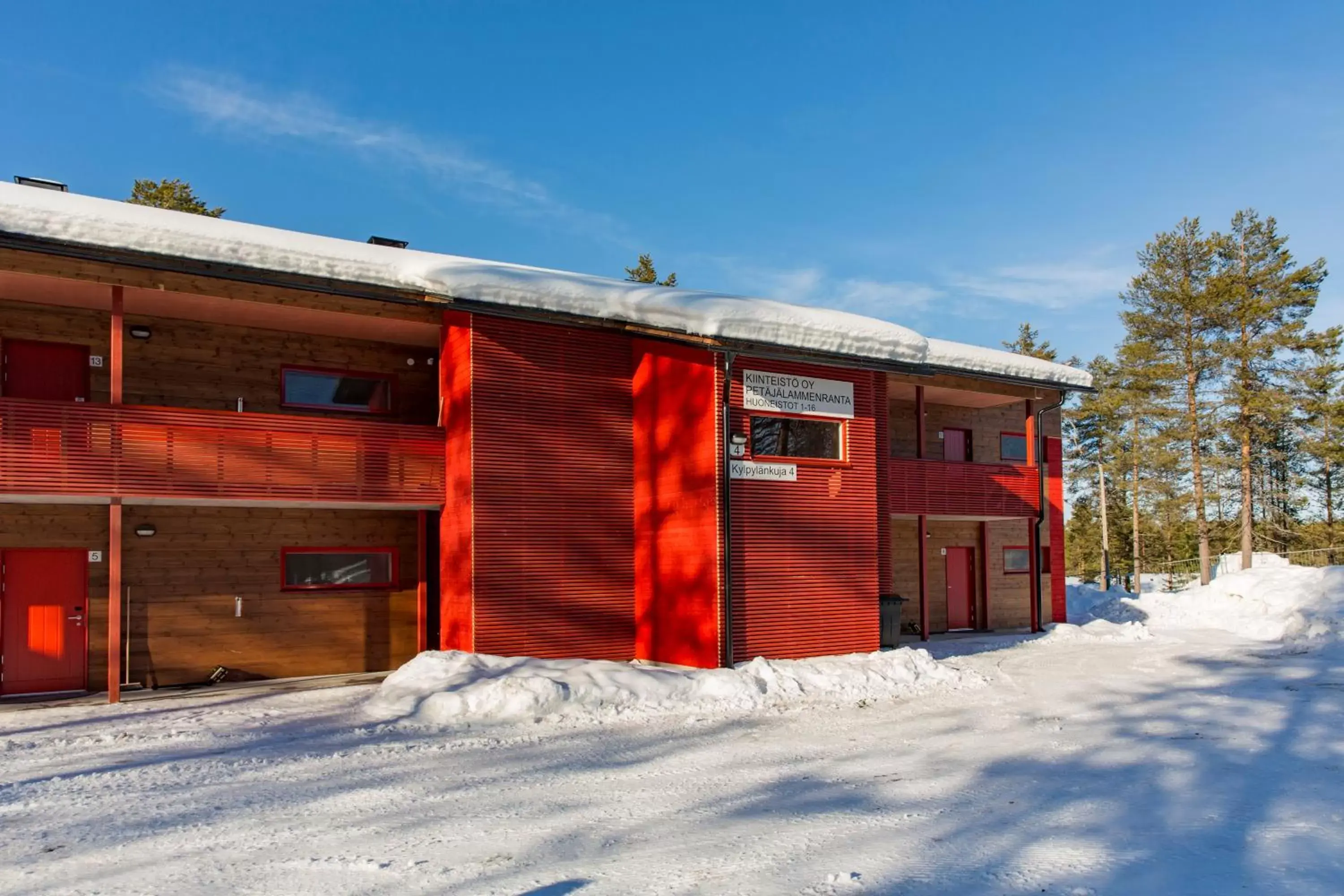 Property building, Winter in Holiday Club Kuusamon Tropiikki