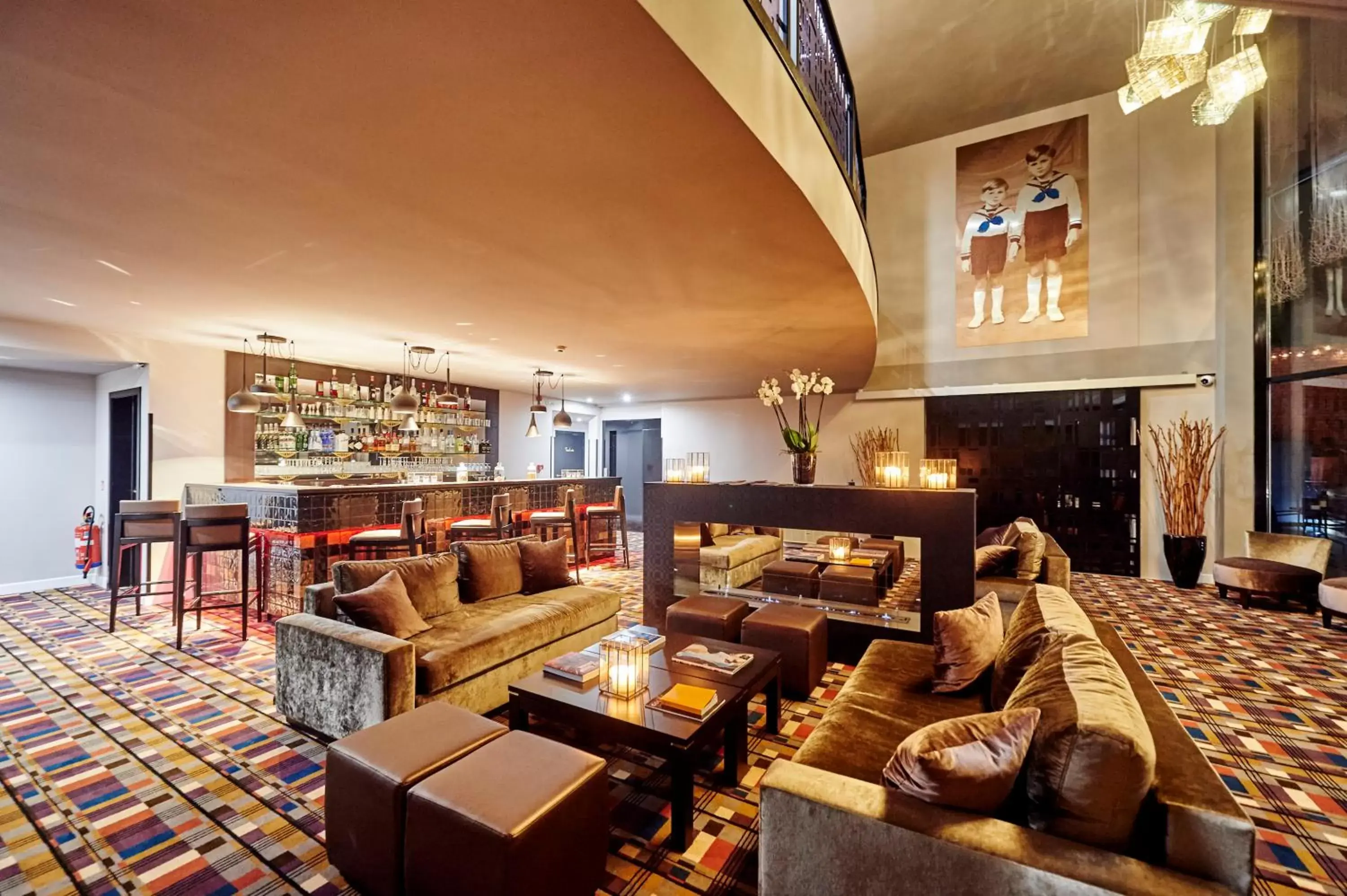 Lounge or bar, Restaurant/Places to Eat in Hotel The Augustin