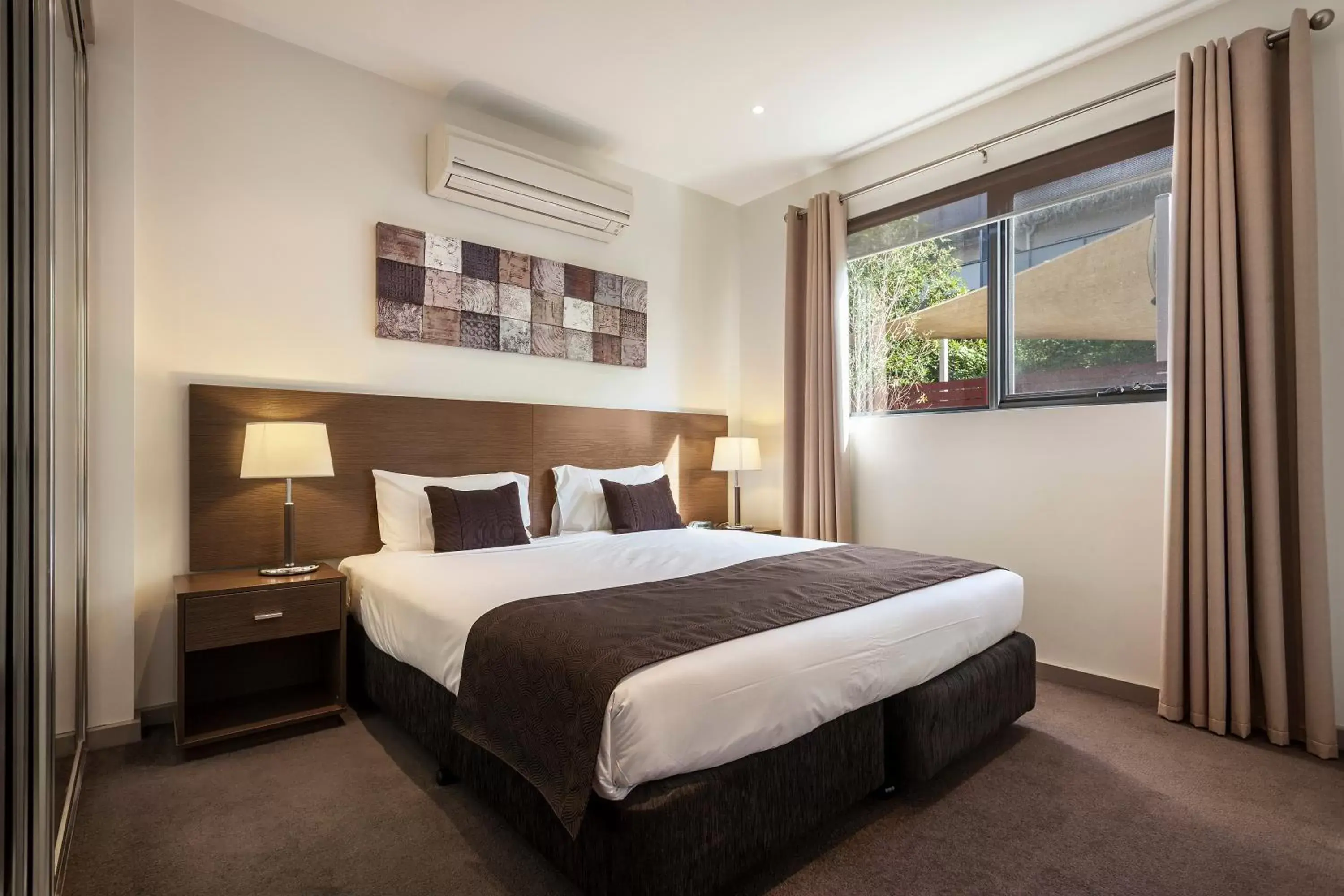 Bed in Quest Glen Waverley