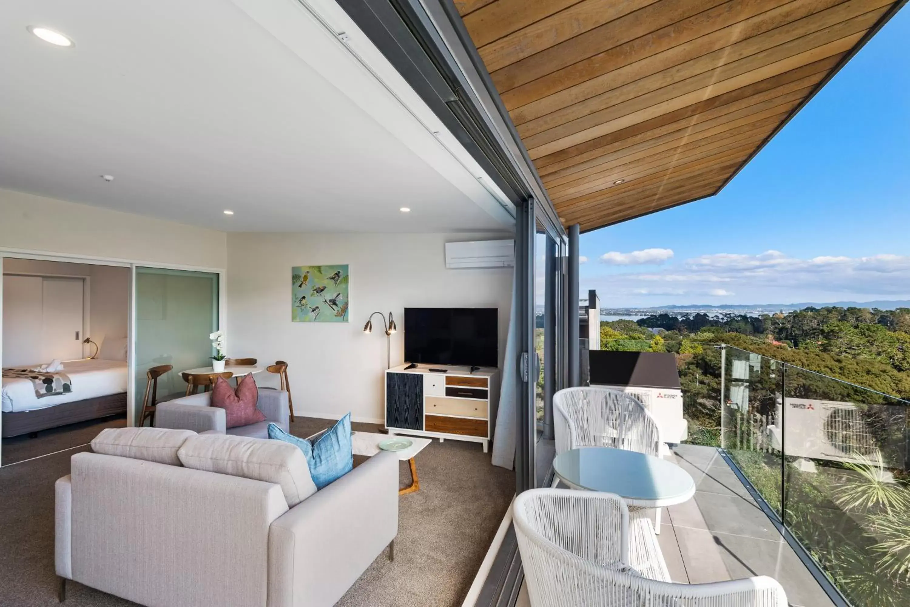 Living room in FERNZ Motel & Apartments Birkenhead