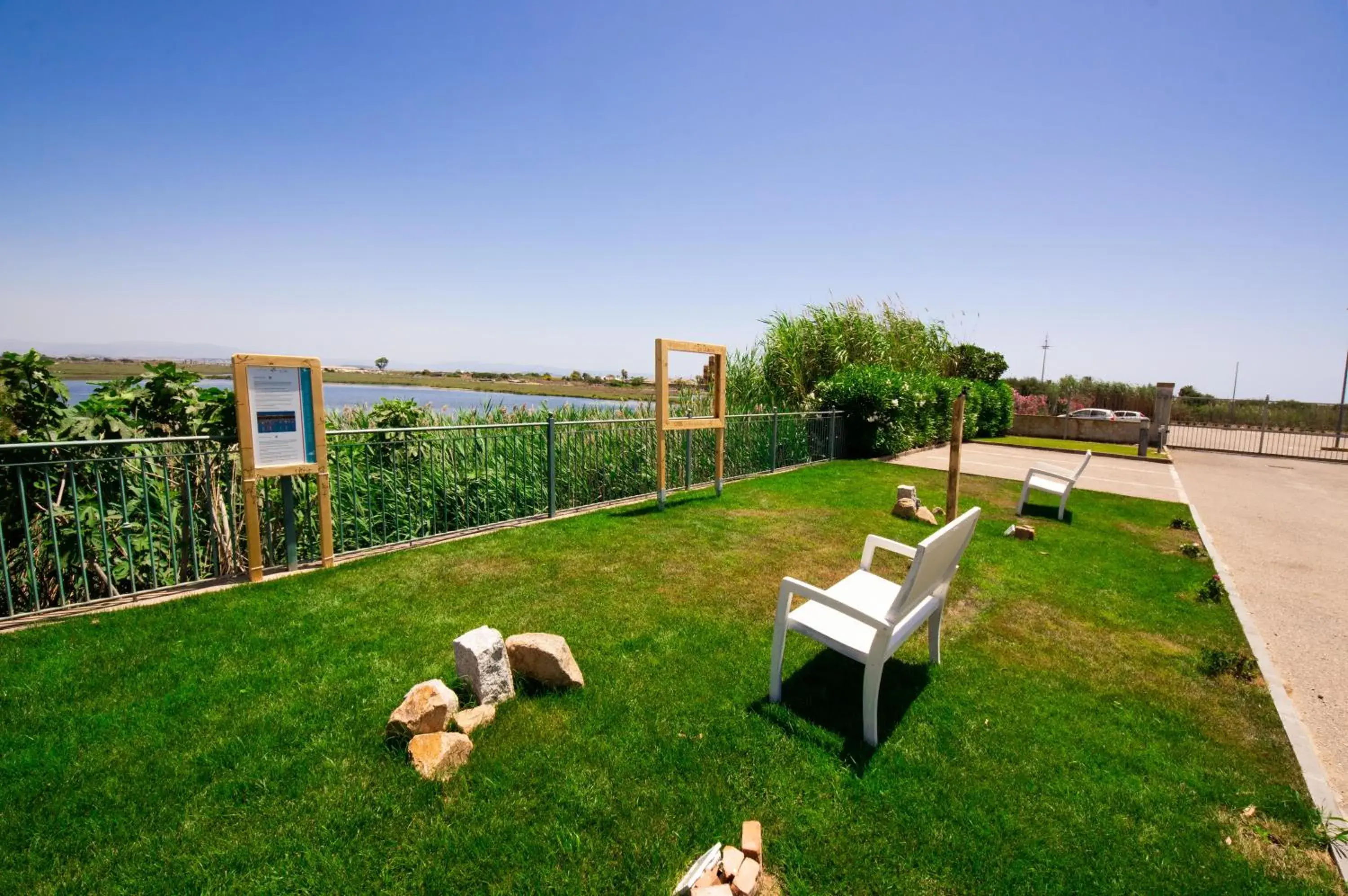 Garden in Hotel Santa Gilla