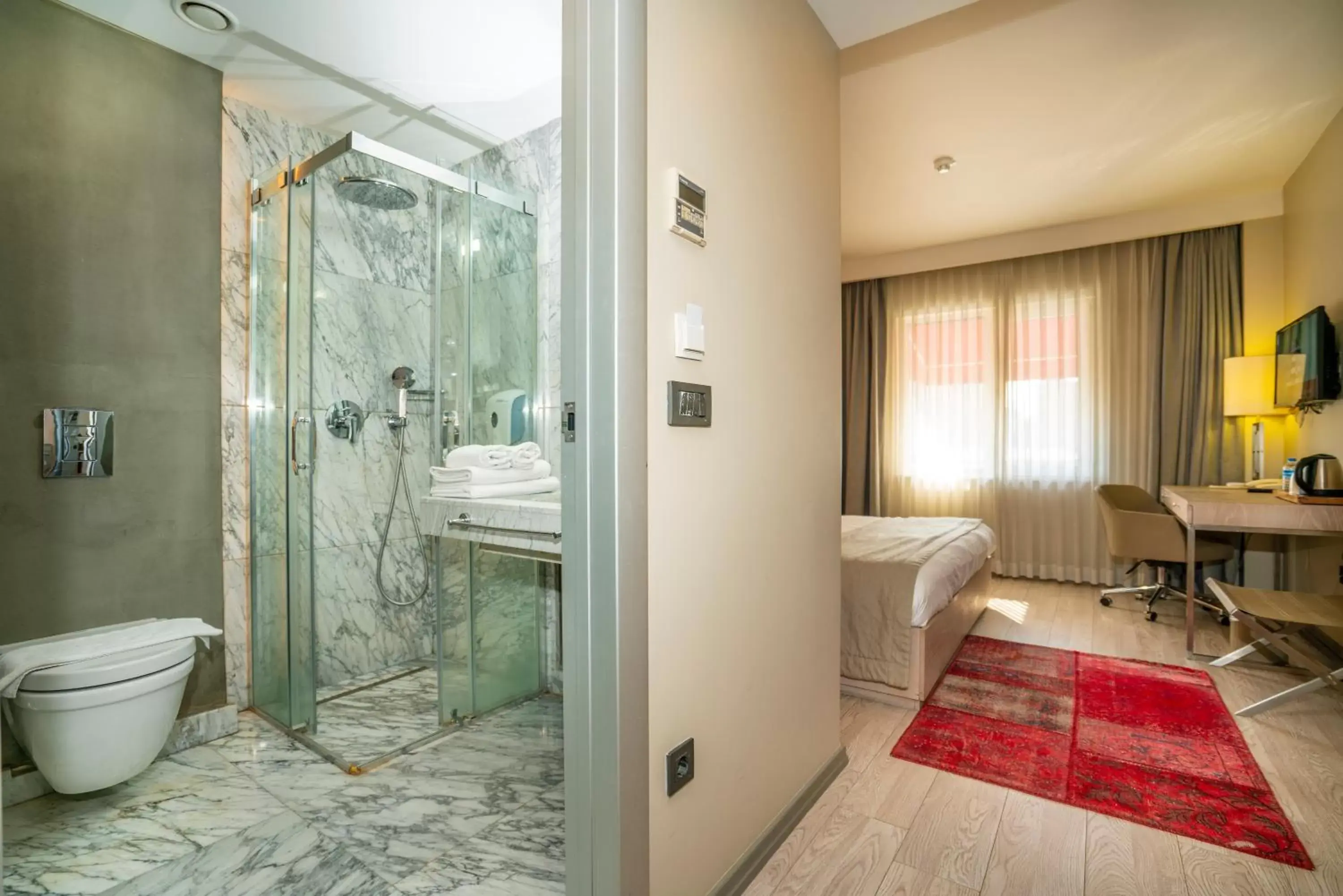 Bathroom in The Gate 30 Suites Ataşehir
