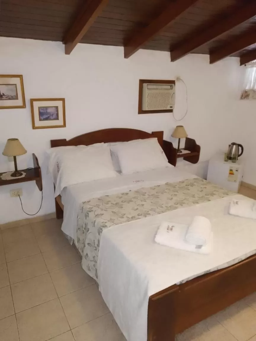 Bed in La Posada de Akasha