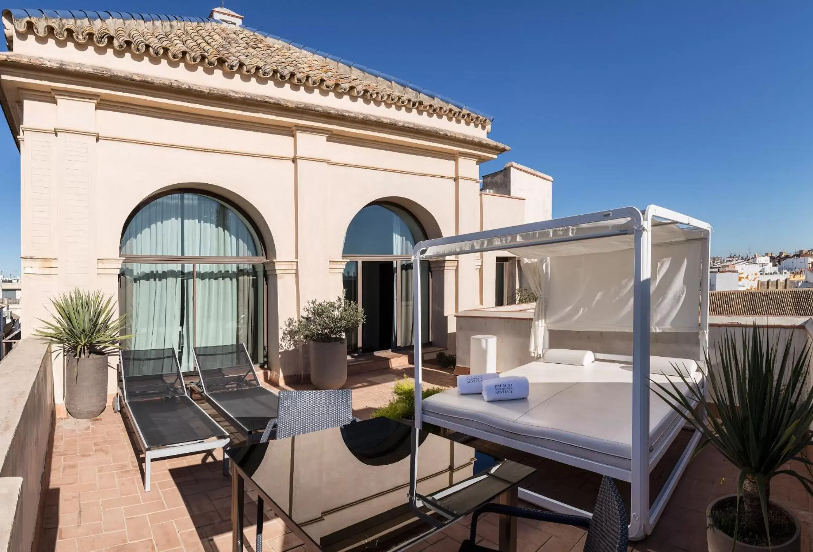 Balcony/Terrace in CoolRooms Palacio Villapanés