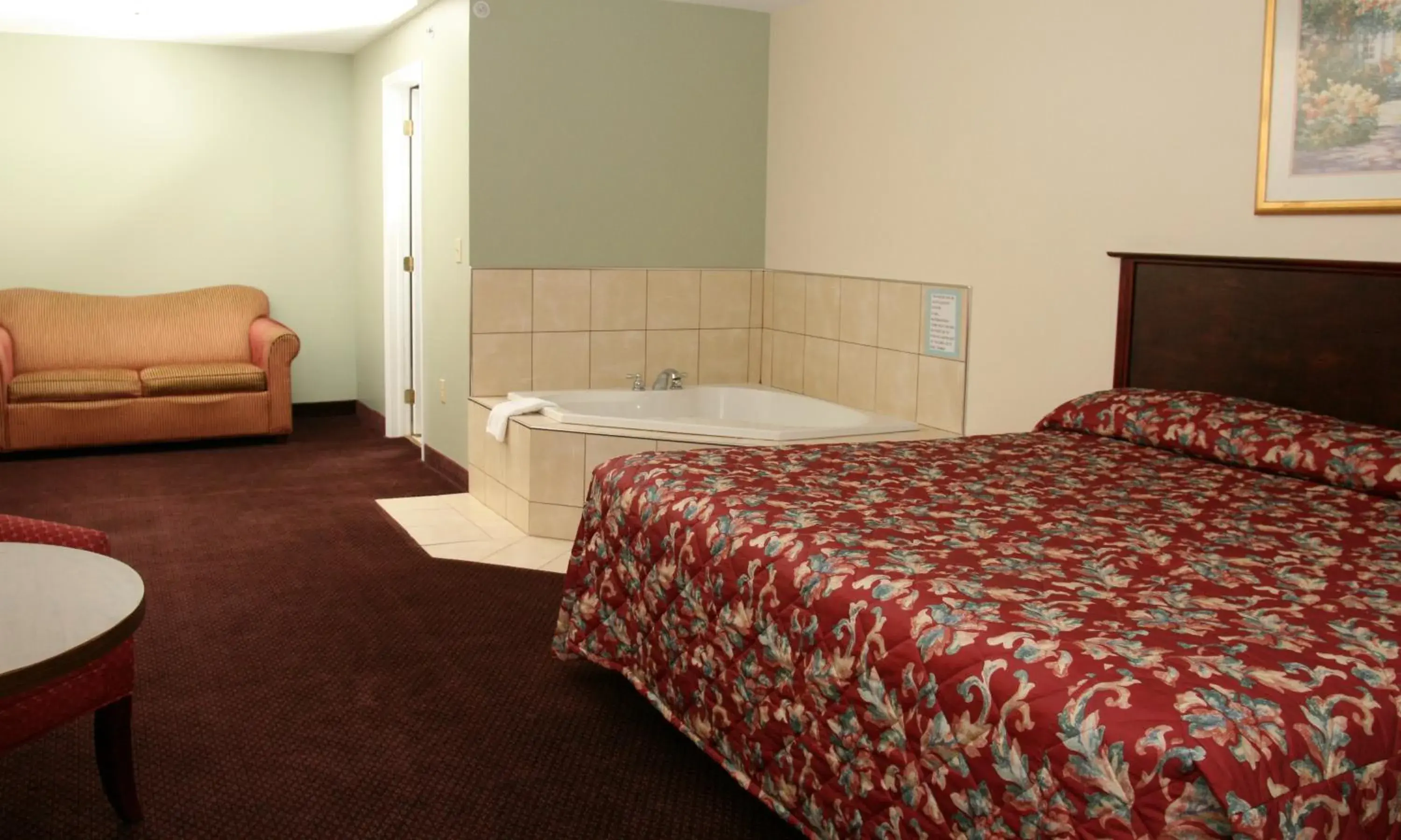 Bedroom, Bed in Studio Motel of Lake George