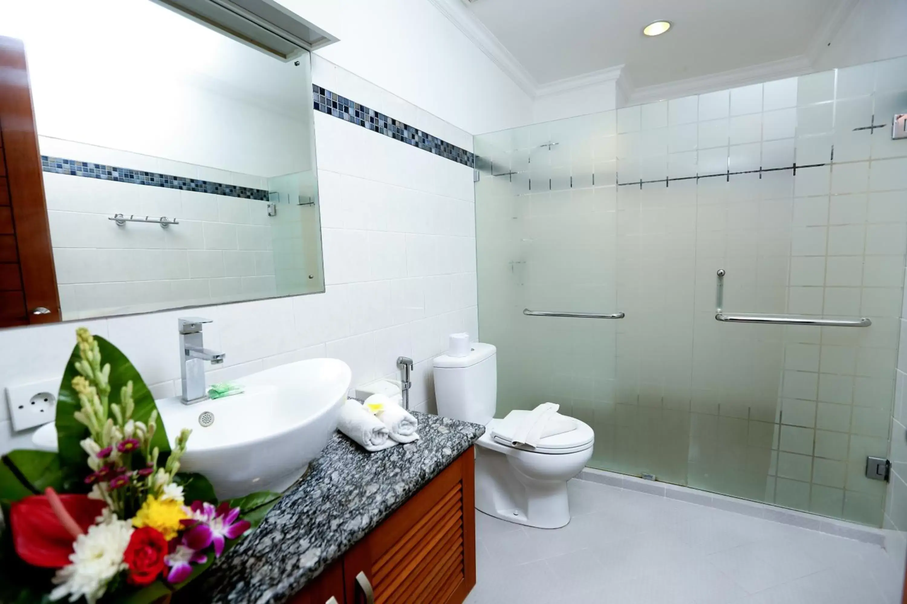 Toilet, Bathroom in Aquarius Beach Hotel