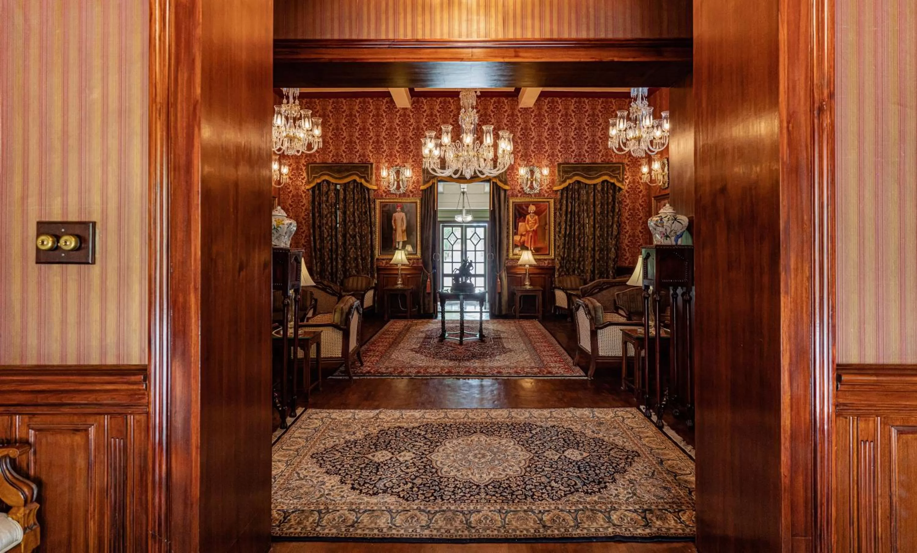 Lobby or reception in Ajit Bhawan - A Palace Resort