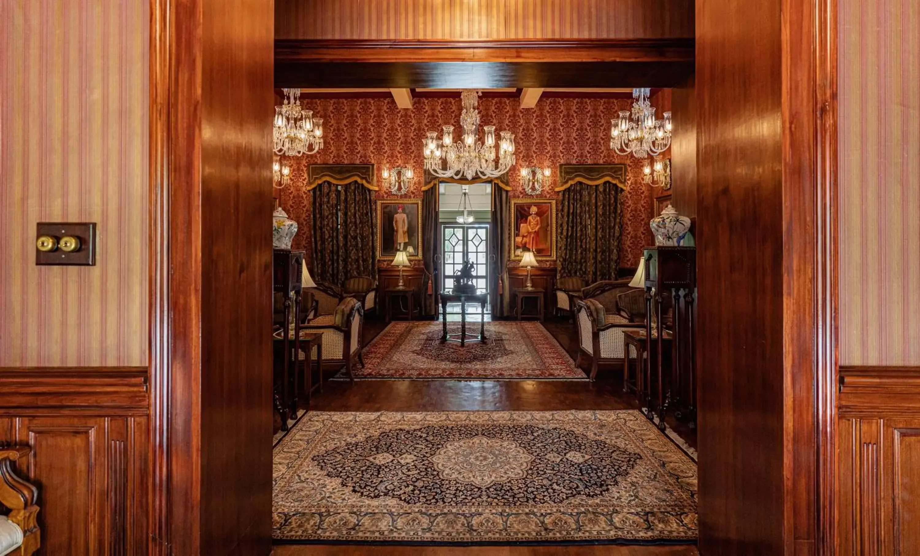 Lobby or reception in Ajit Bhawan - A Palace Resort Lobby or reception in Ajit Bhawan - A Palace Resort