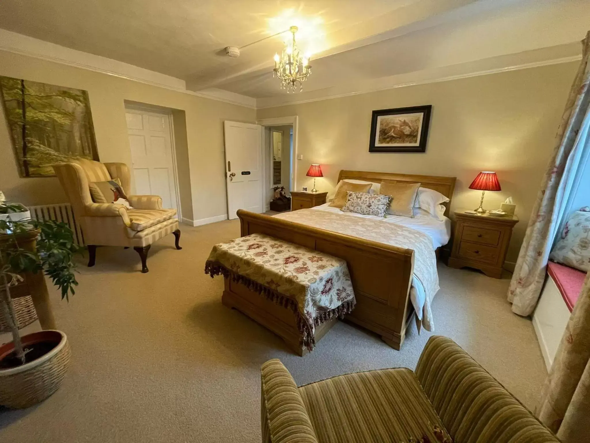 Bedroom, Bed in St Leonards Farmhouse