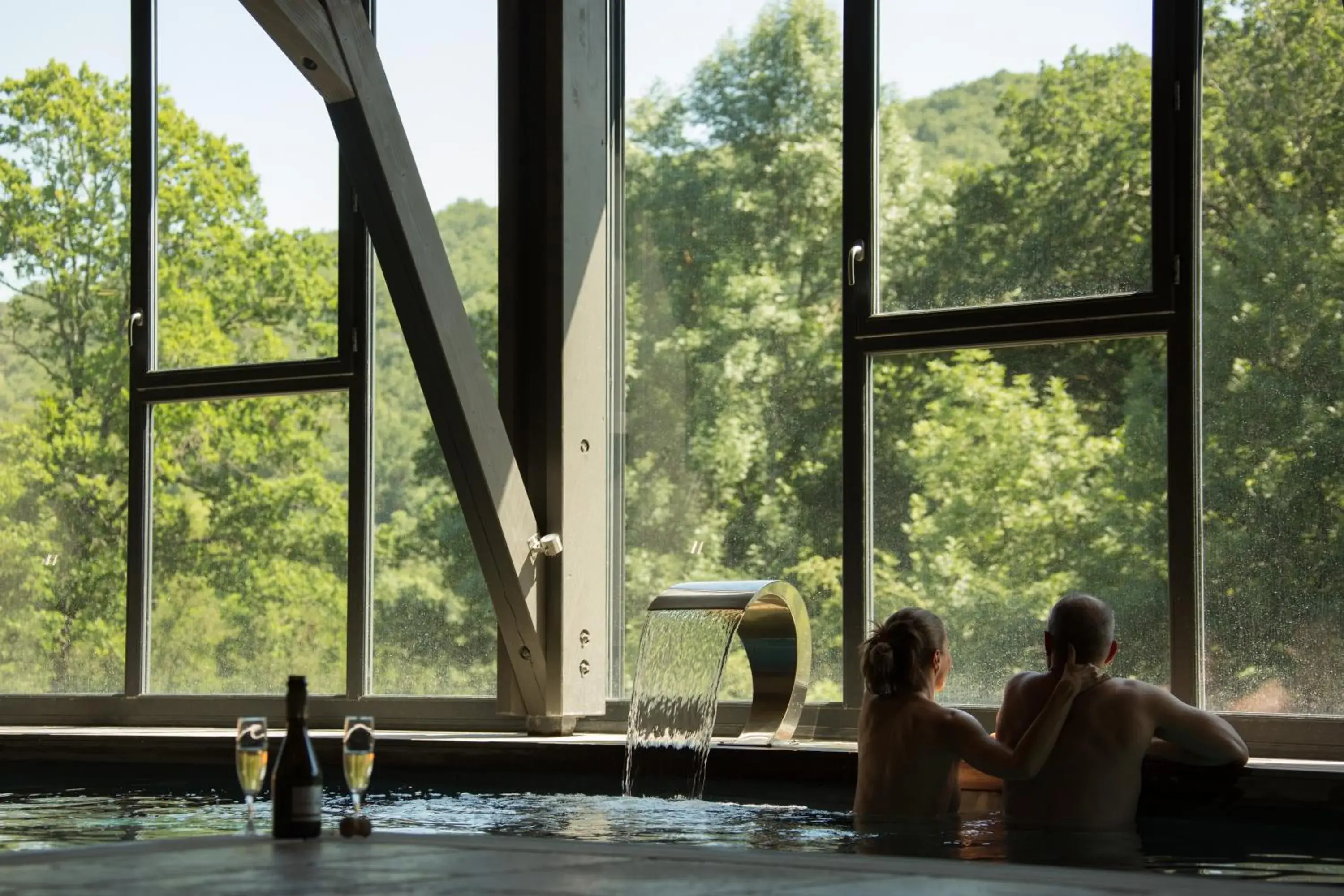 Swimming pool in Hôtel-Spa Le Saint Cirq Swimming pool in Hôtel-Spa Le Saint Cirq