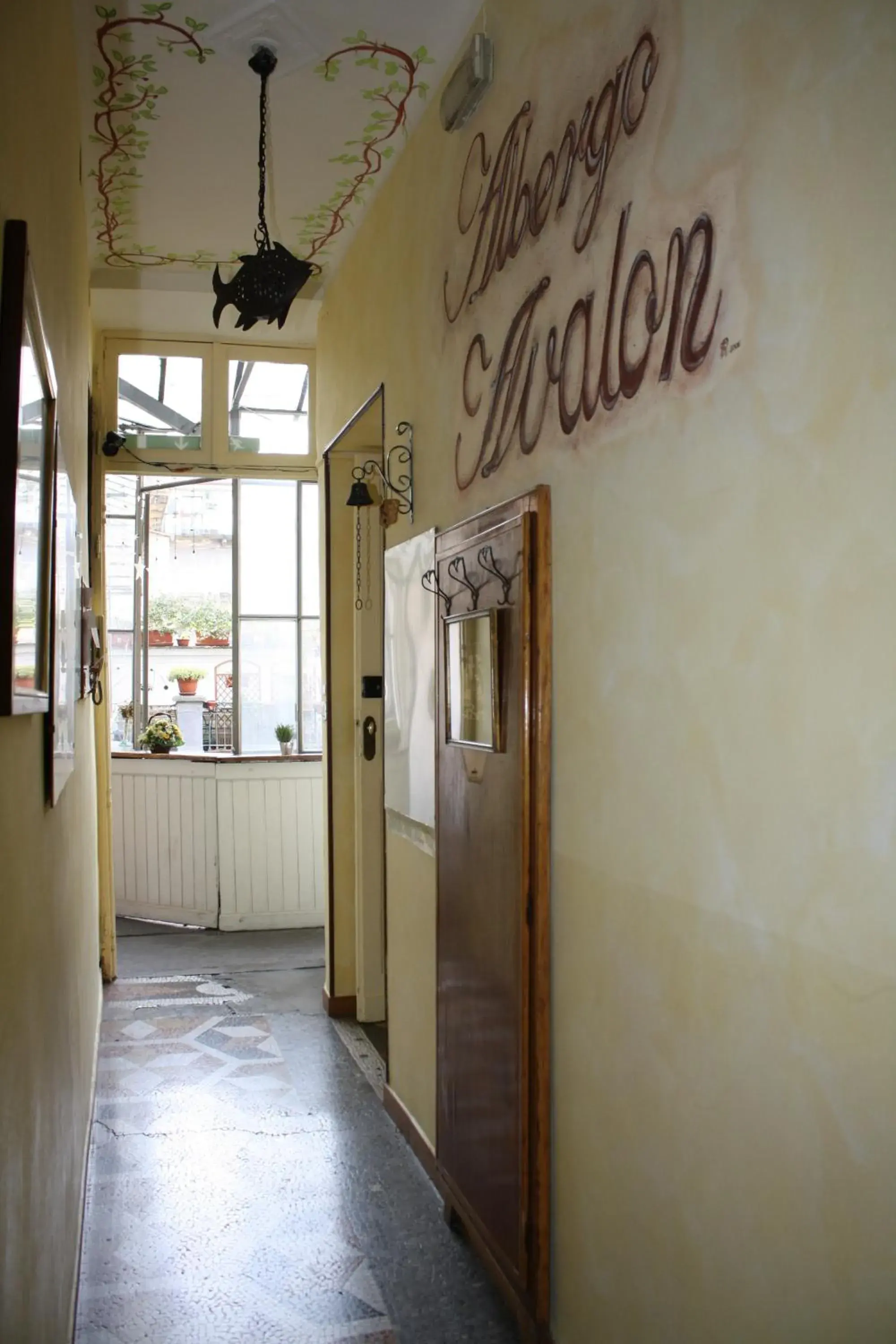 Facade/entrance in Albergo Avalon