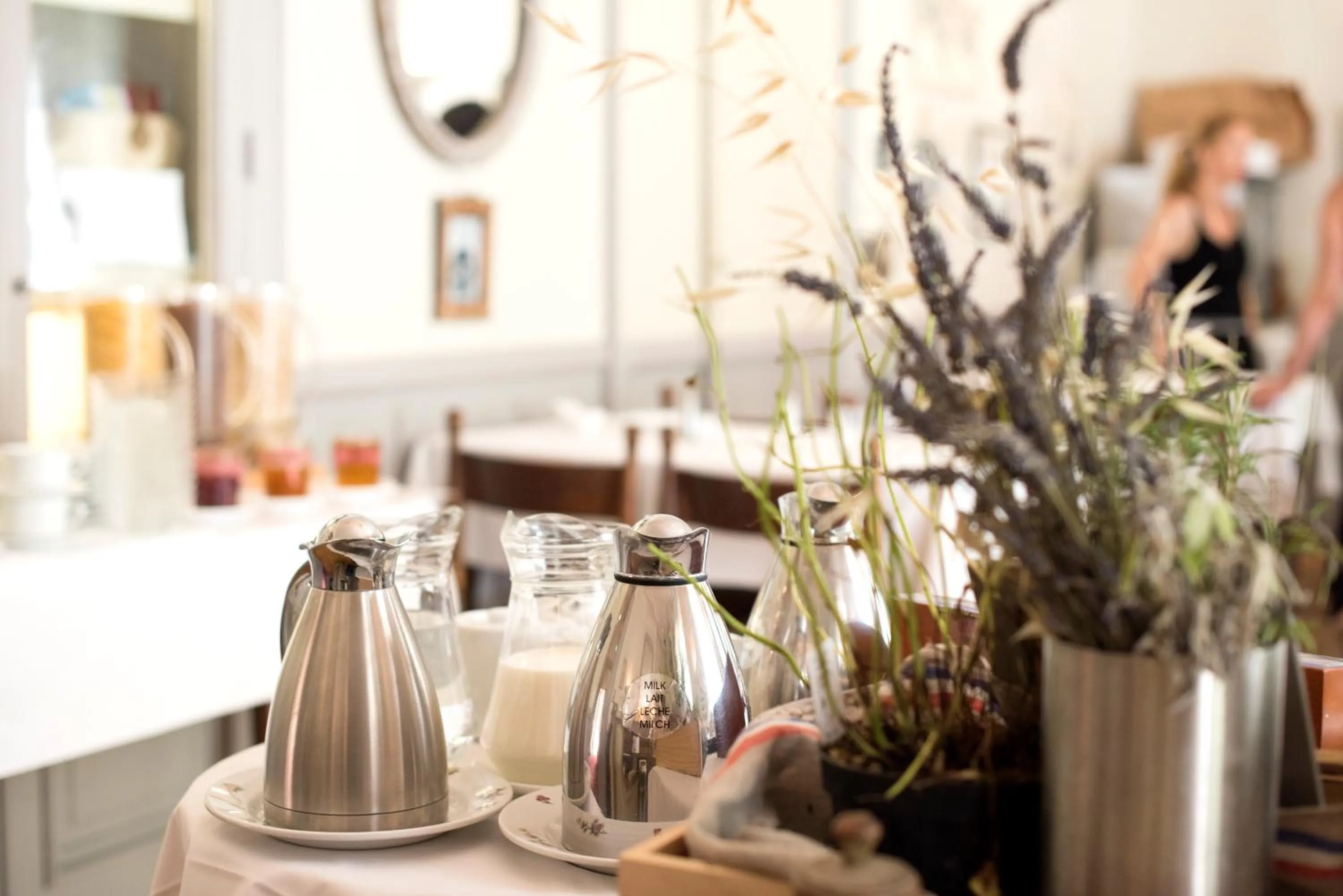 Buffet breakfast in Hotel Villa Rivoli