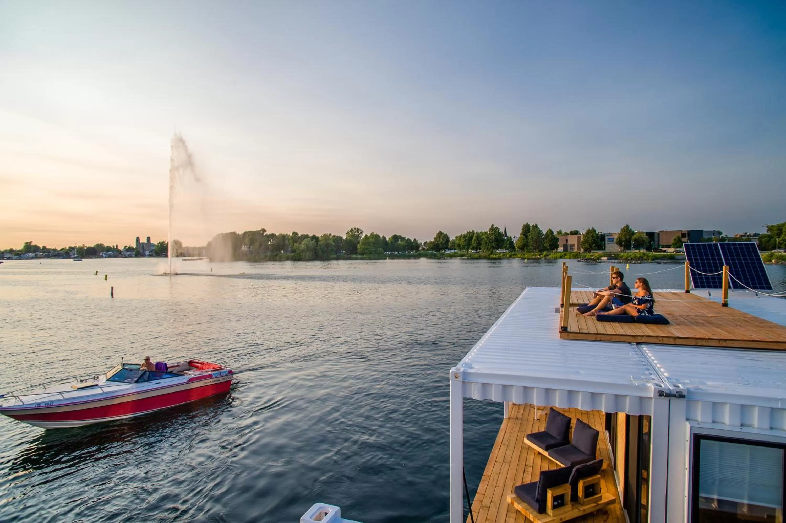 Natural landscape in Flotel