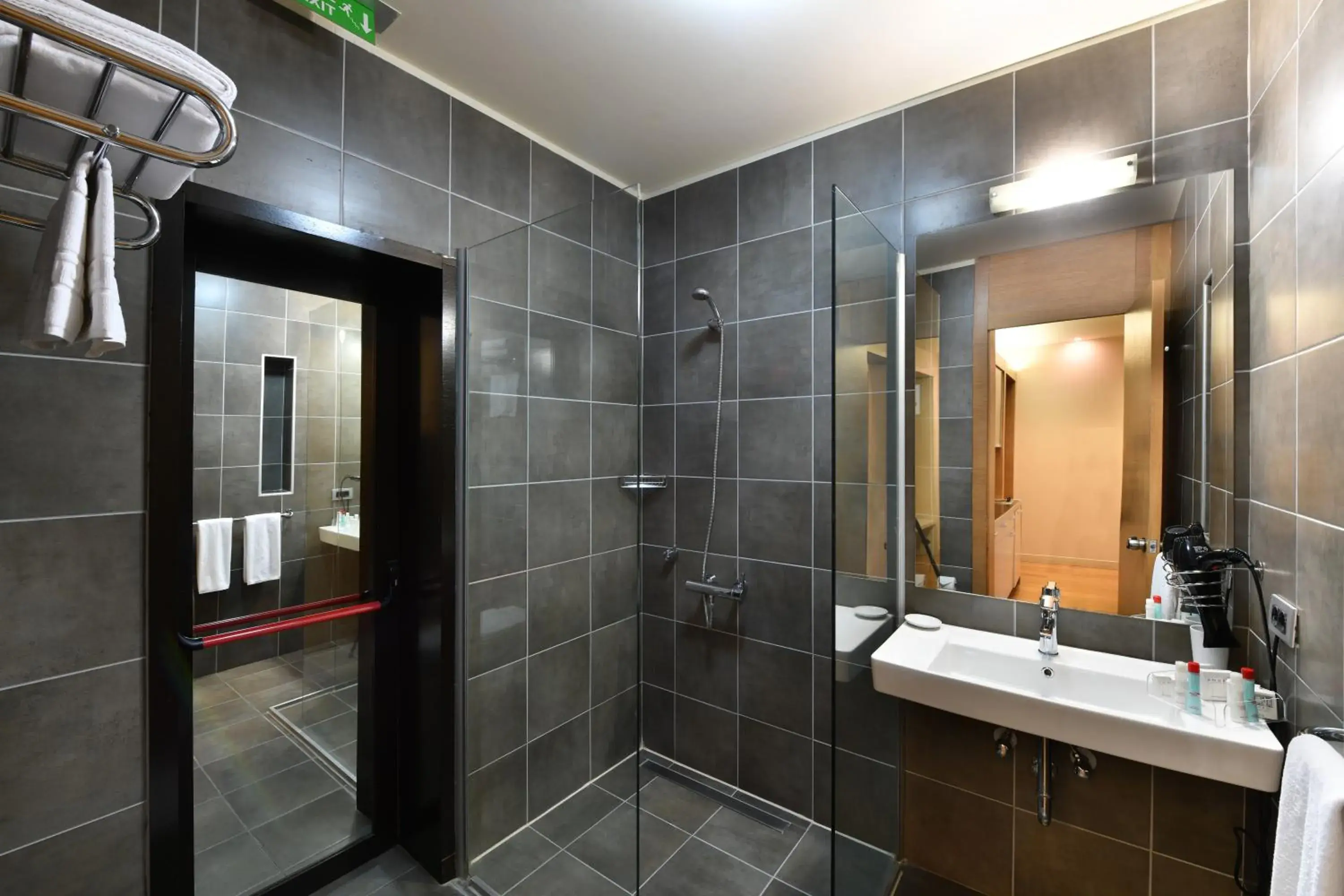 Night, Bathroom in Ansen Hotel and Suites