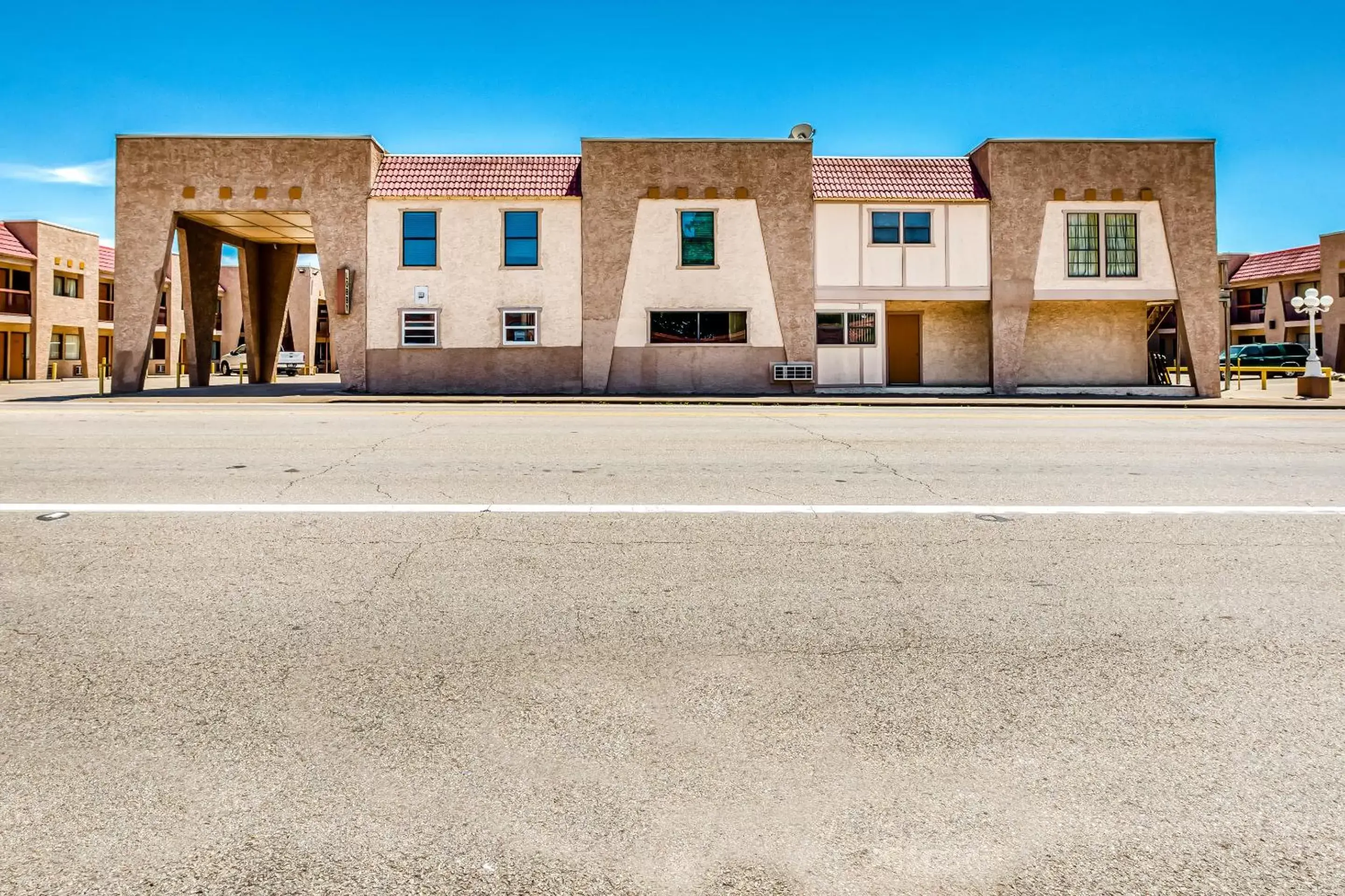 Facade/entrance, Property Building in OYO Hotel Groesbeck