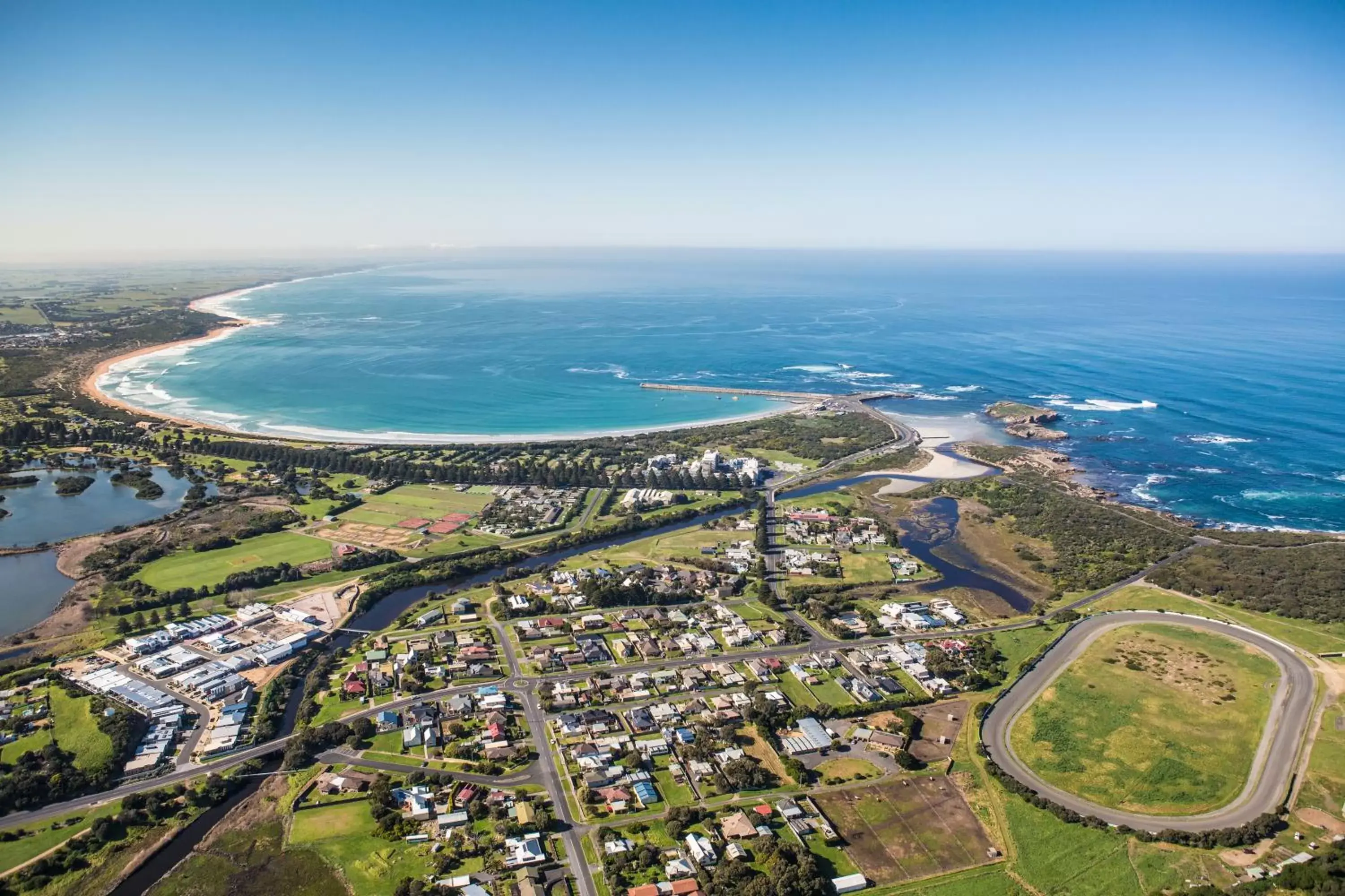 Natural landscape, Bird's-eye View in Lady Bay Resort