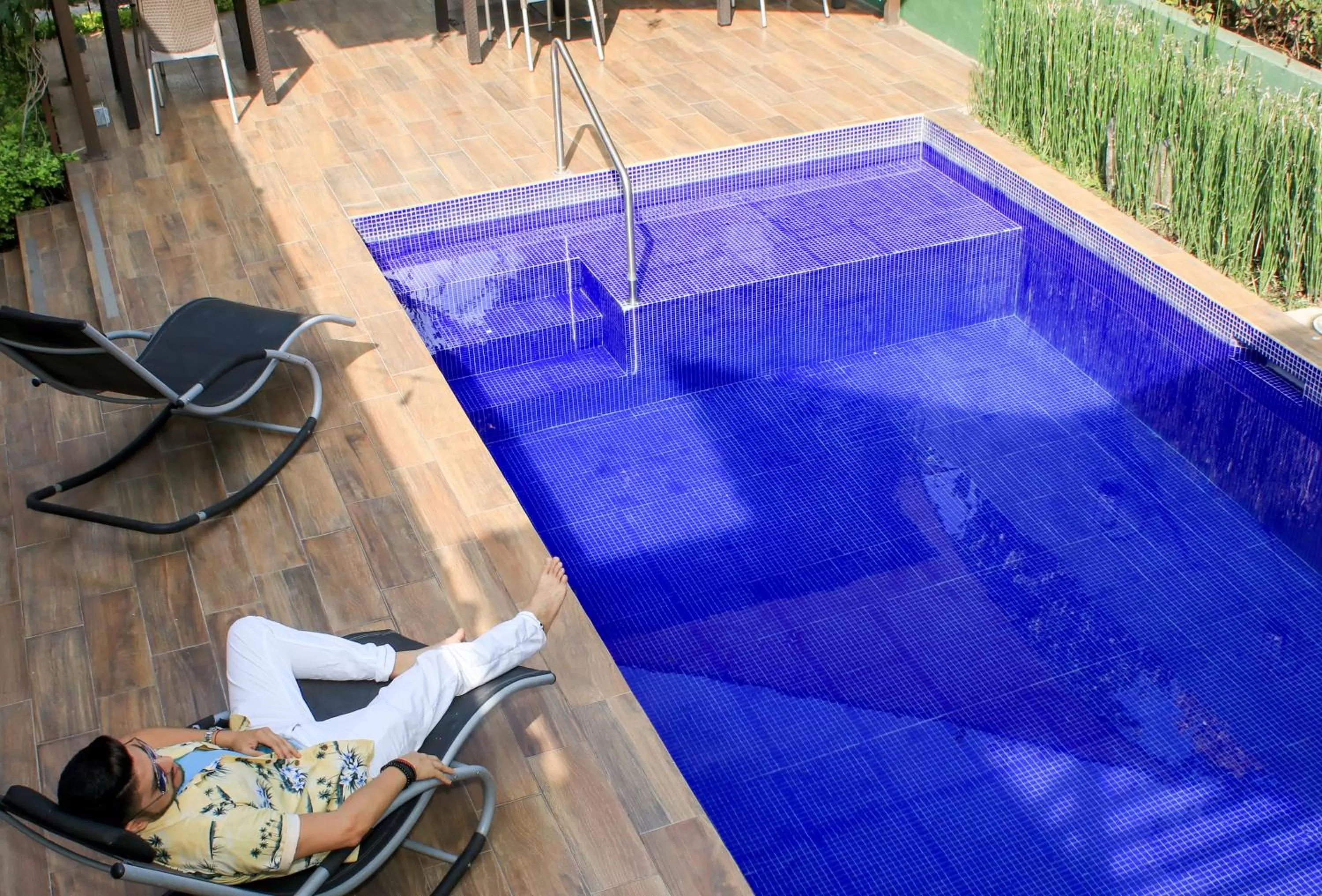 Balcony/Terrace in Las Magnolias Hotel Boutique