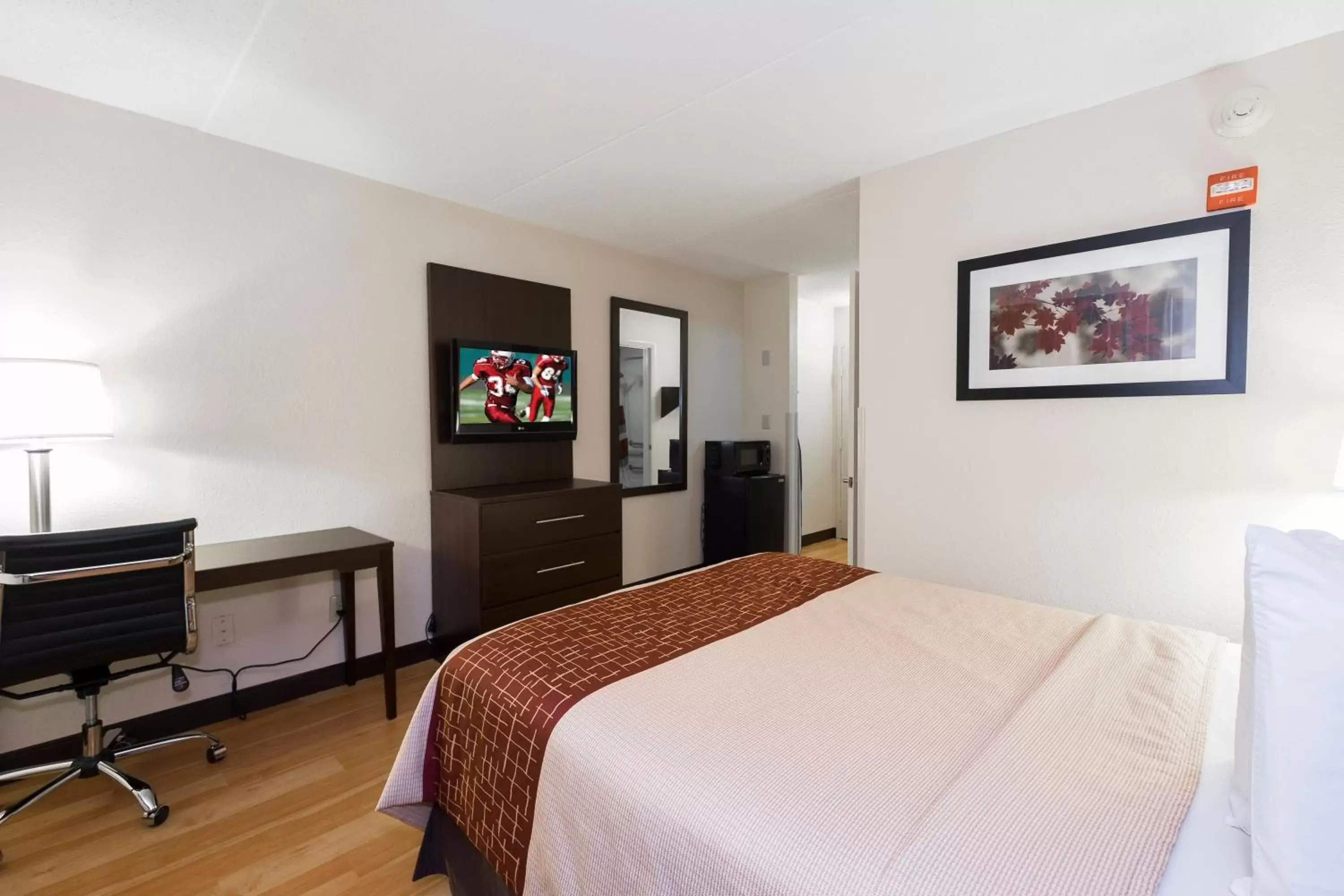 Photo of the whole room, Bed in Red Roof Inn Columbus - Ohio State Fairgrounds