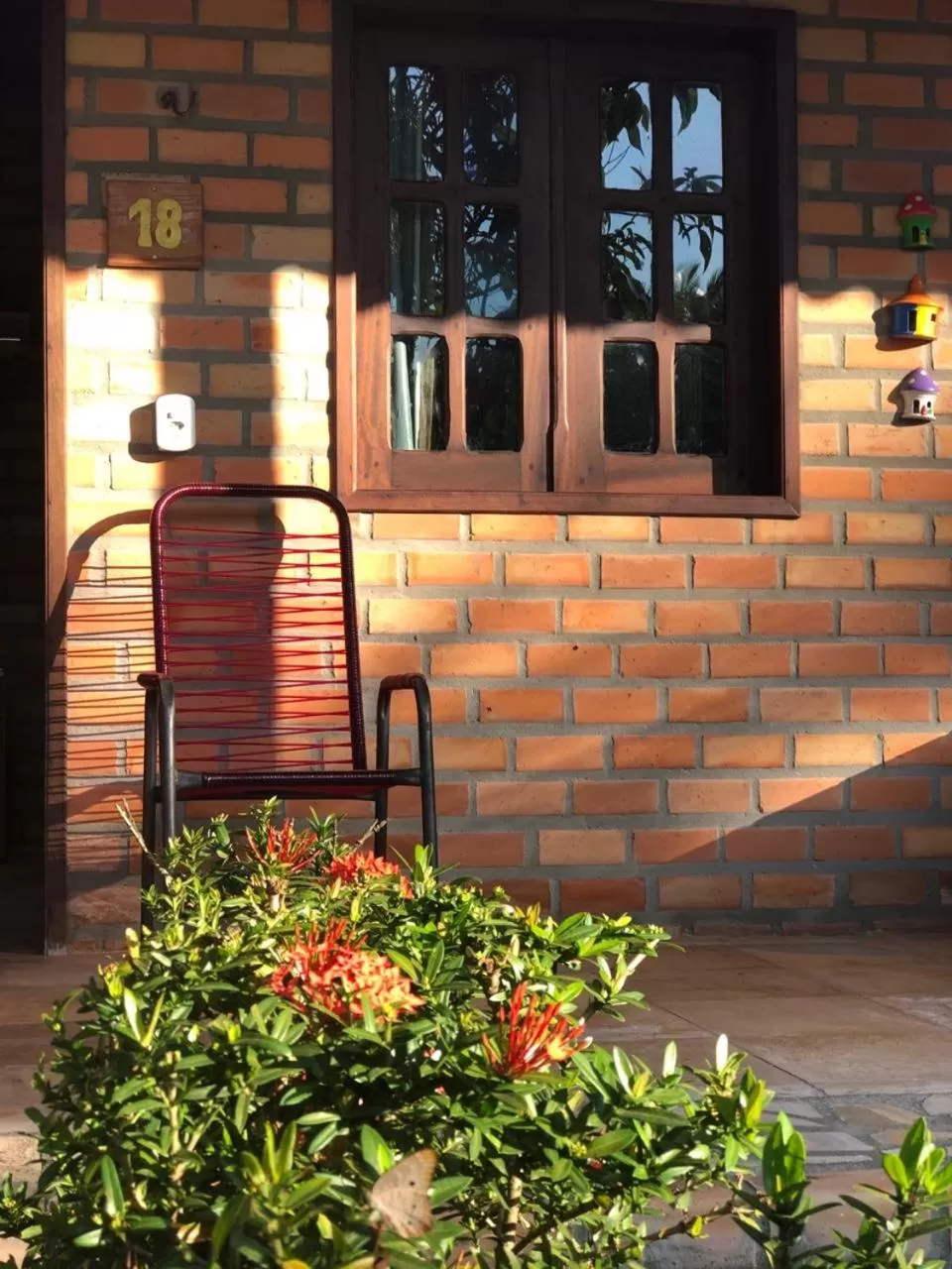 Balcony/Terrace in Pousada do Riacho