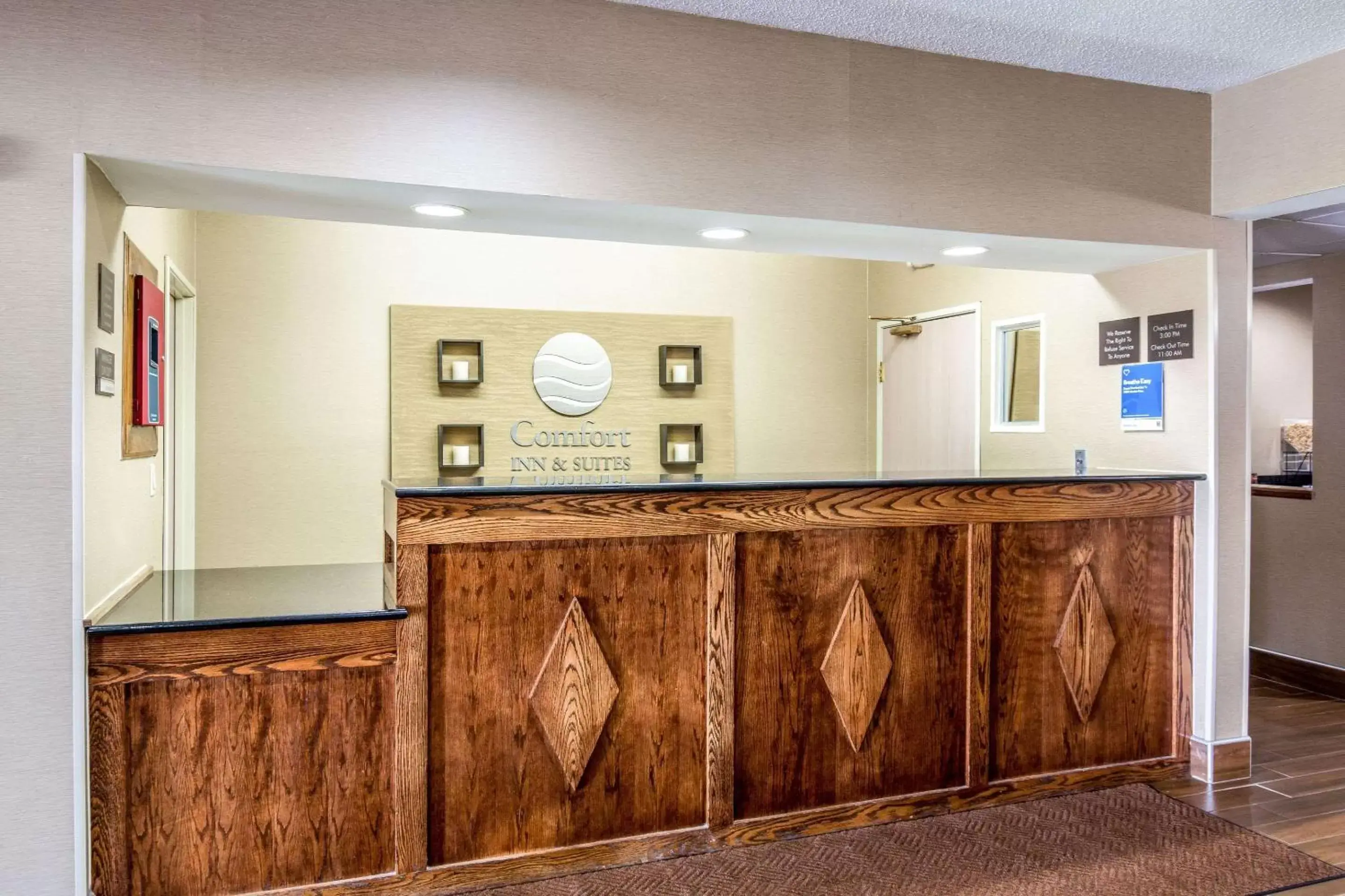 Lobby or reception, Lobby/Reception in Comfort Inn & Suites - Hannibal