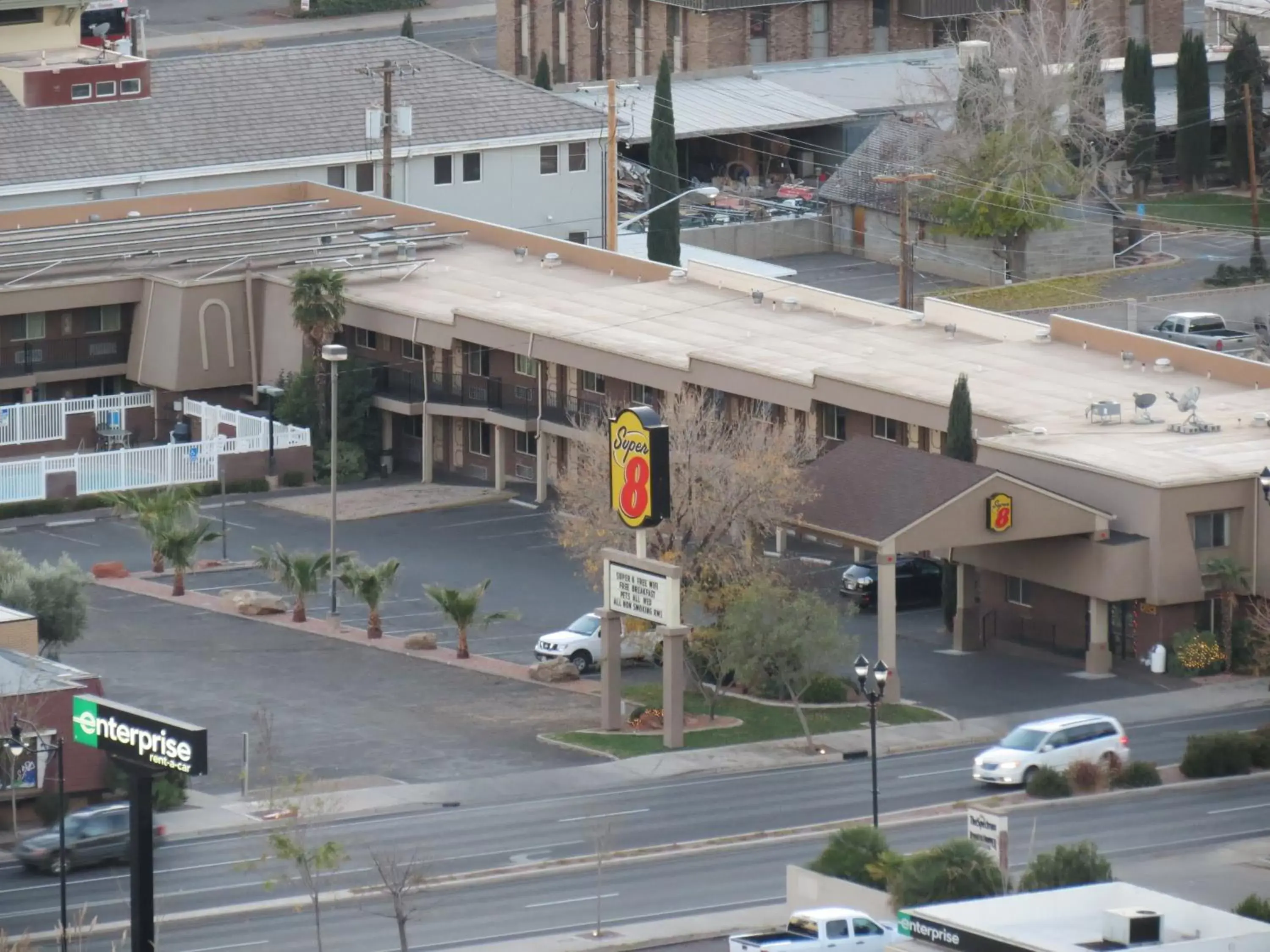 Bird's eye view in Super 8 by Wyndham St. George UT Bird's eye view in Super 8 by Wyndham St. George UT