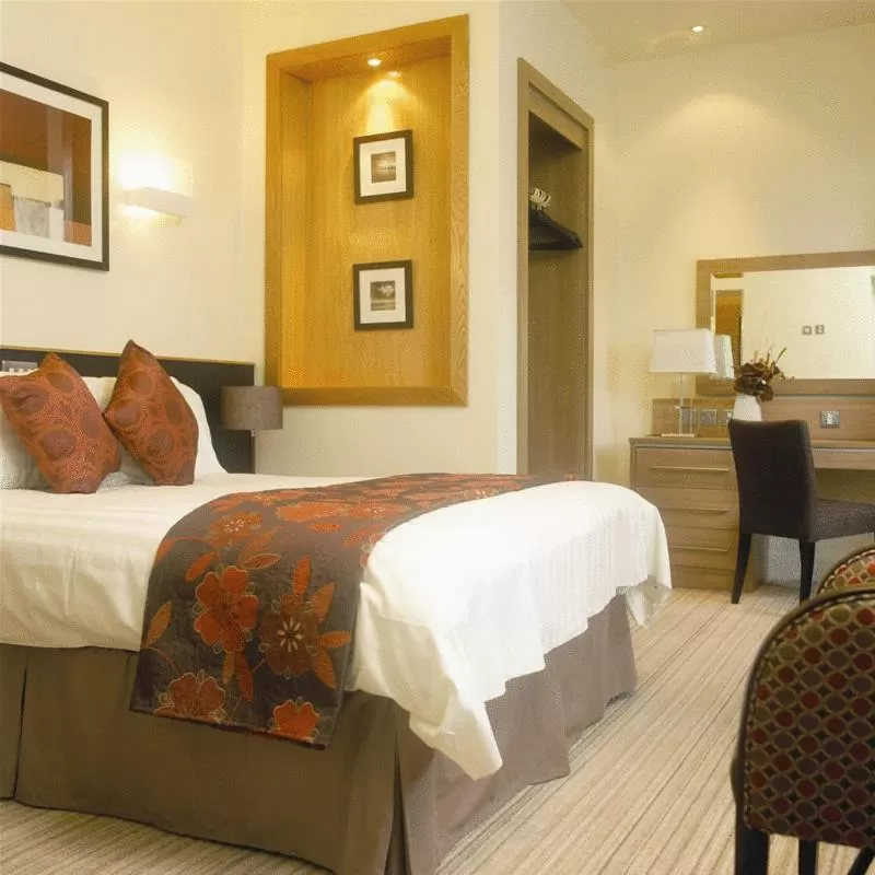 Bed in Strangford Arms Hotel