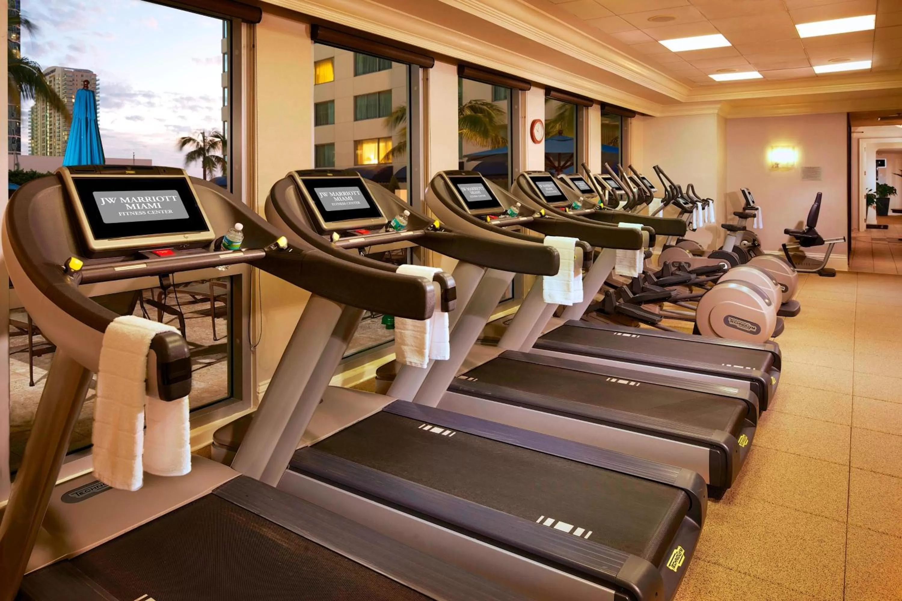 Fitness centre/facilities in JW Marriott Miami