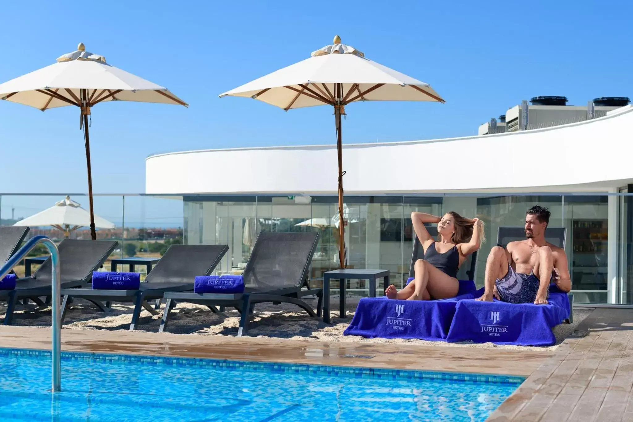 Swimming Pool in Jupiter Marina Hotel - Couples & Spa