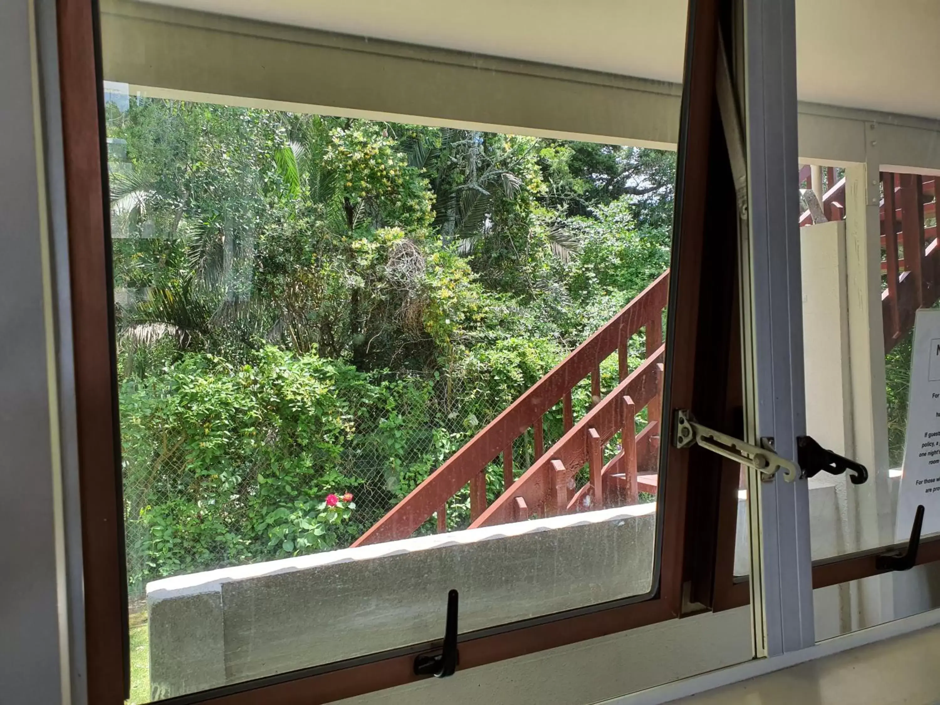 View (from property/room), Balcony/Terrace in Ocean Inn Motel